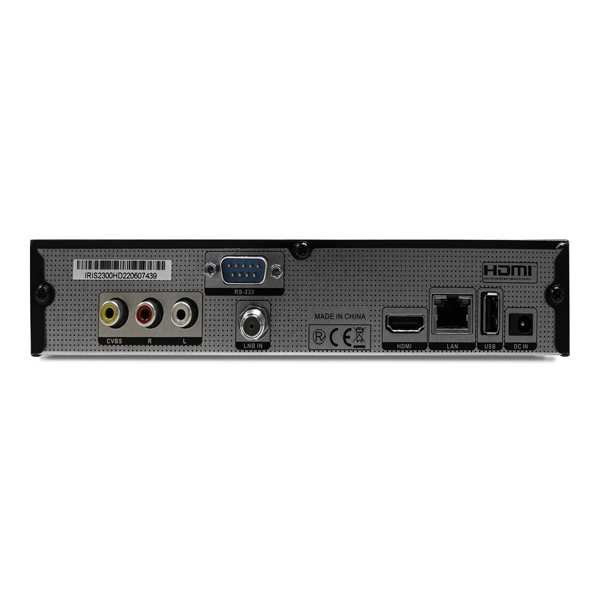 Receptor Satélite Iris 2300 HD Negro-2