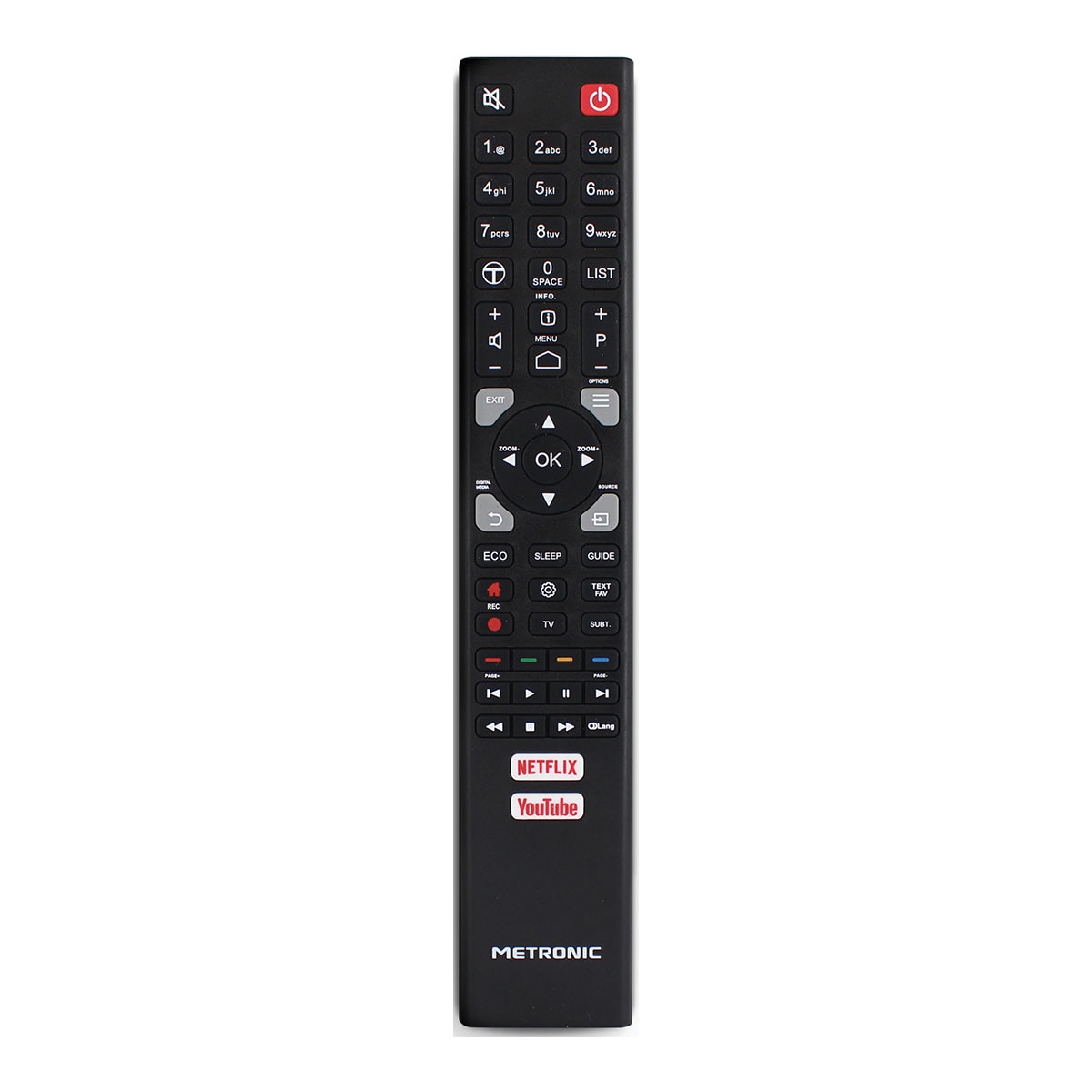 Mando a distancia de sustitución para TV Thomson y TCL Negro-2