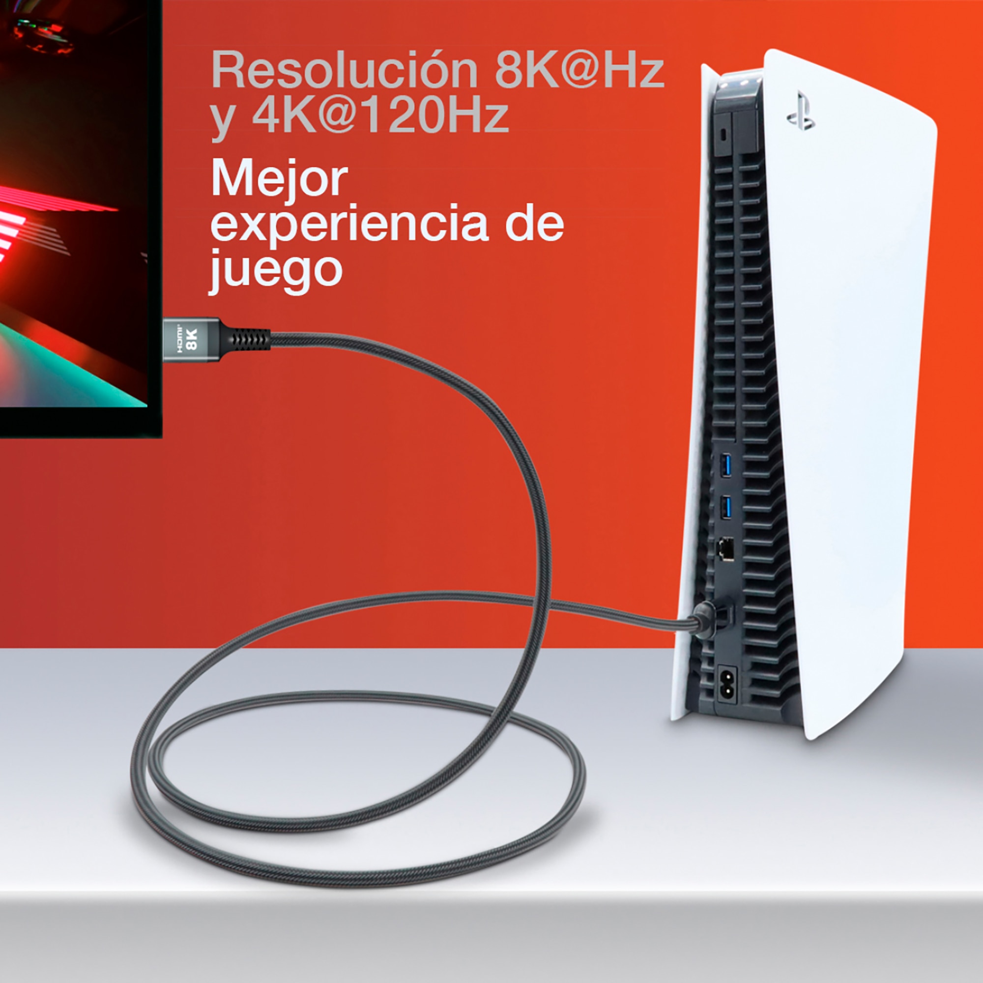 Cable HDMI 8K 2.1 Ultra Alta Velocidad 1,5 m Negro-8