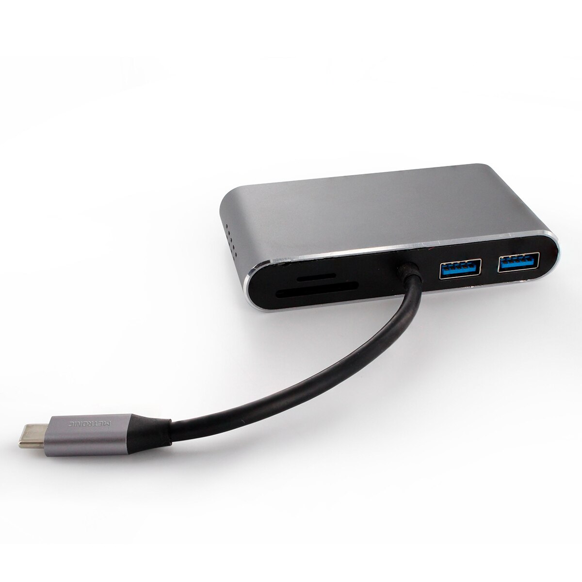 Adaptador USB-C 8 en 1 Gris-3
