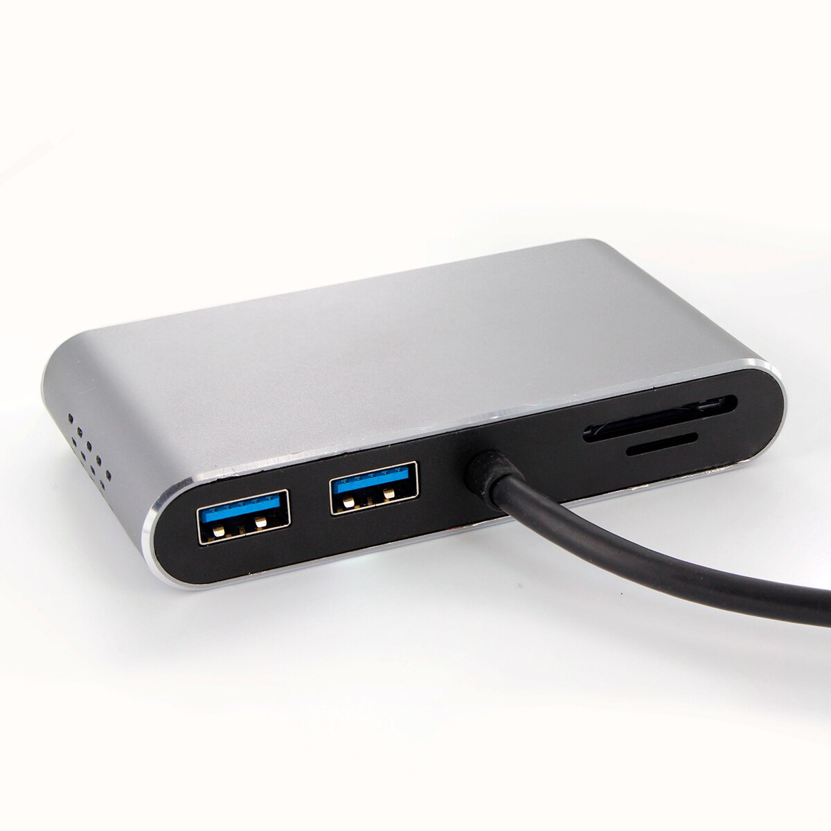 Adaptador USB-C 8 en 1 Gris-4