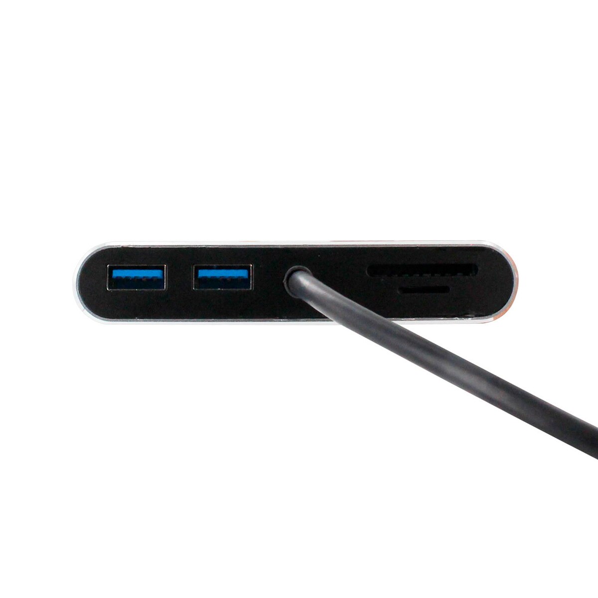 Adaptador USB-C 8 en 1 Gris-8