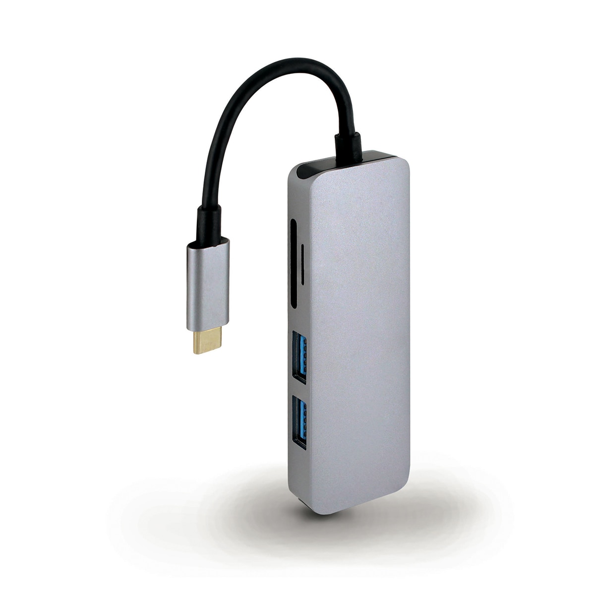 Adaptateur USB-C Metronic 5 En 1 : USB-C, Micro-USB, HDMI - NEUF