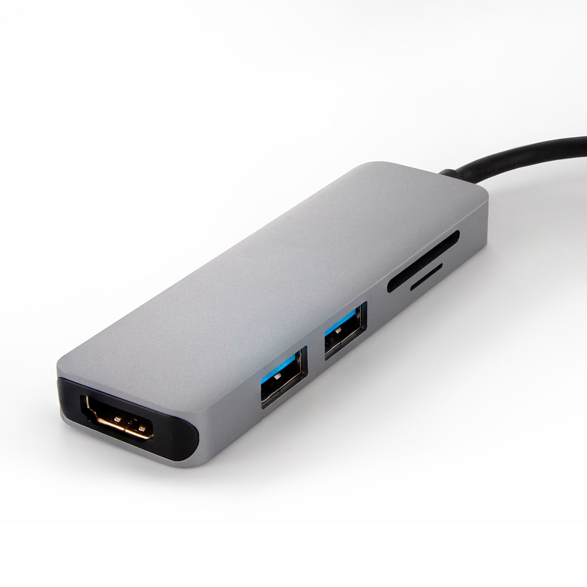 Adaptador USB-C 5 em 1 Preto-8
