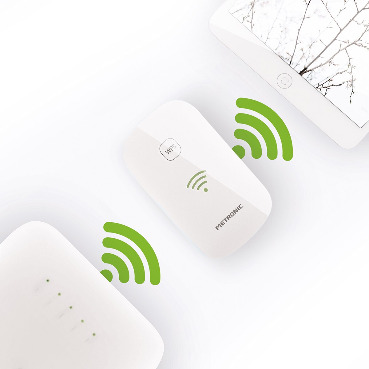 Repetidor WiFi 300 Mbps Blanco-3