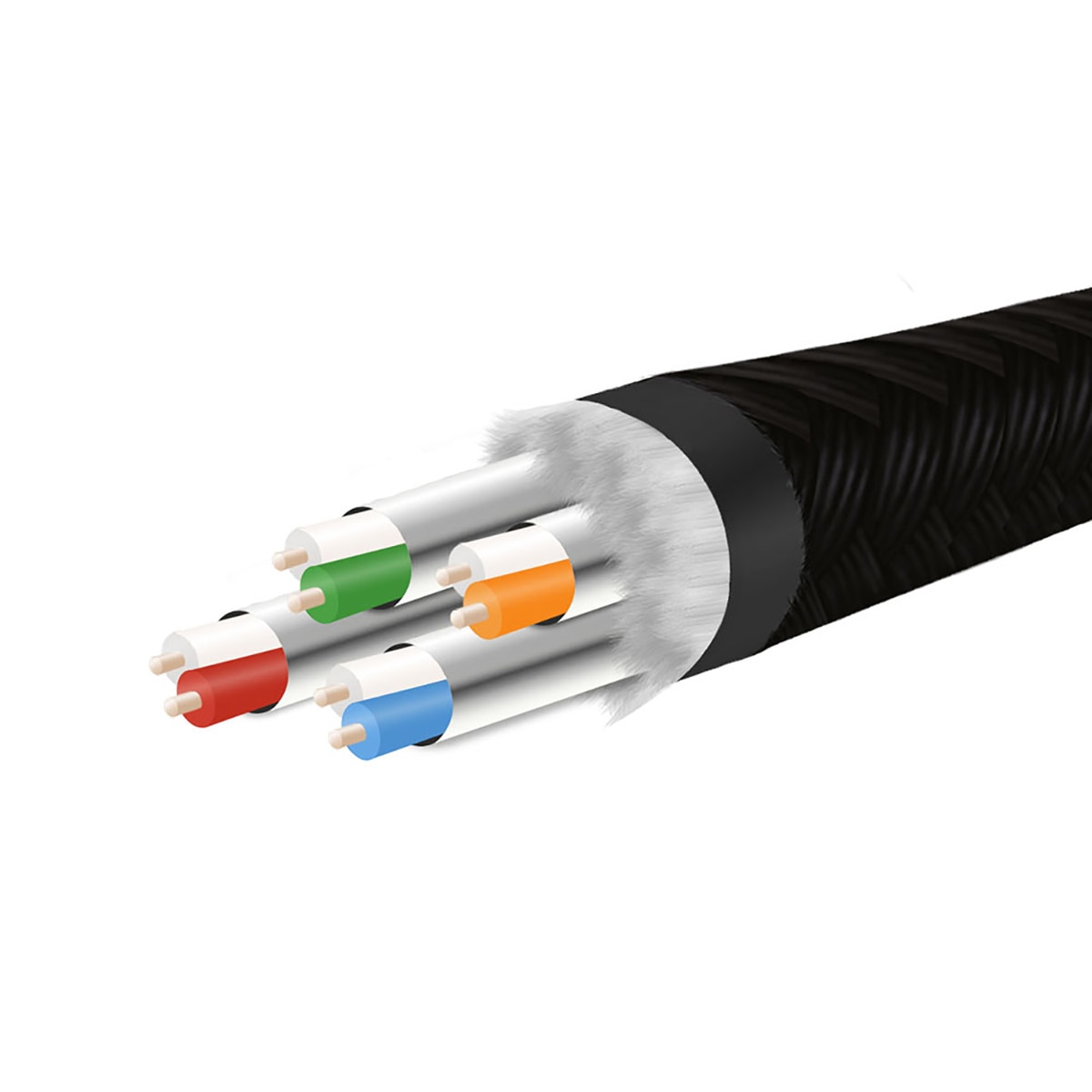 Cable Ethernet RJ45 CAT8 1,5 metros 6