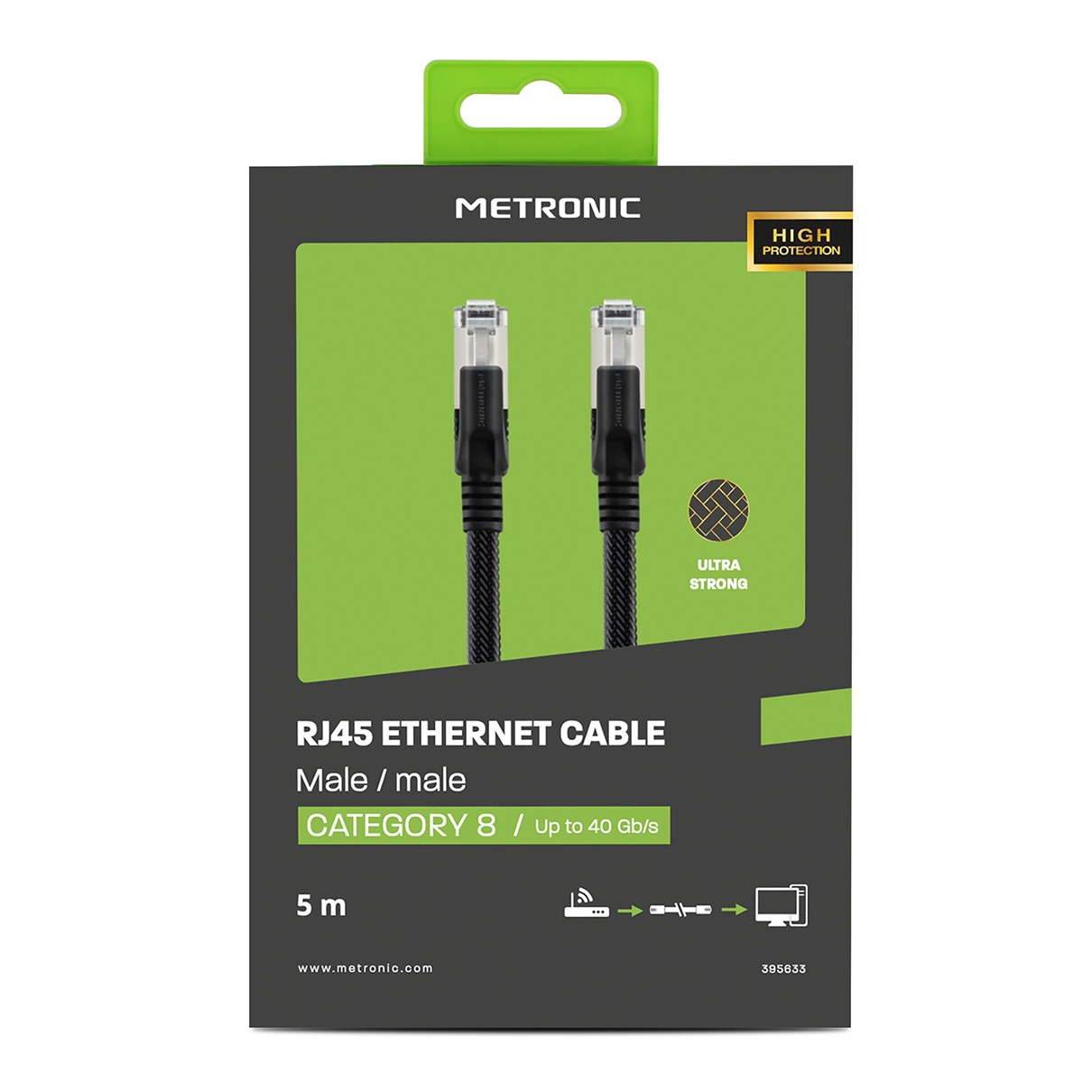 Cable Ethernet RJ45 CAT8 5,0 metros 9