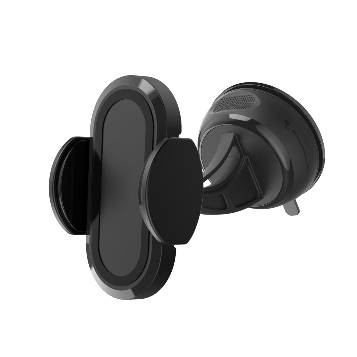 Imagen 0 de Soporte Cargador Inalámbrico Universal de Móvil con Pinza/Ventosa para Coche