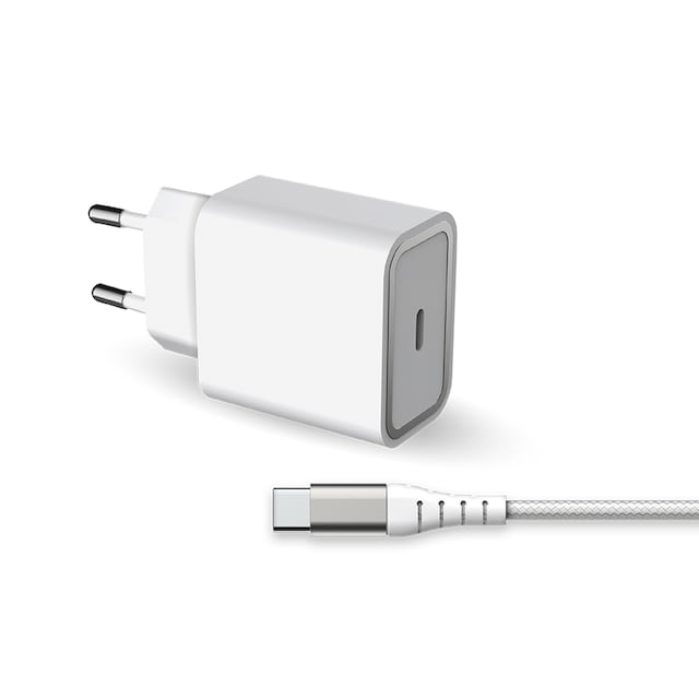 Imagen 0 de Cargador a Pared 25W Power Delivery con Cable USB-C