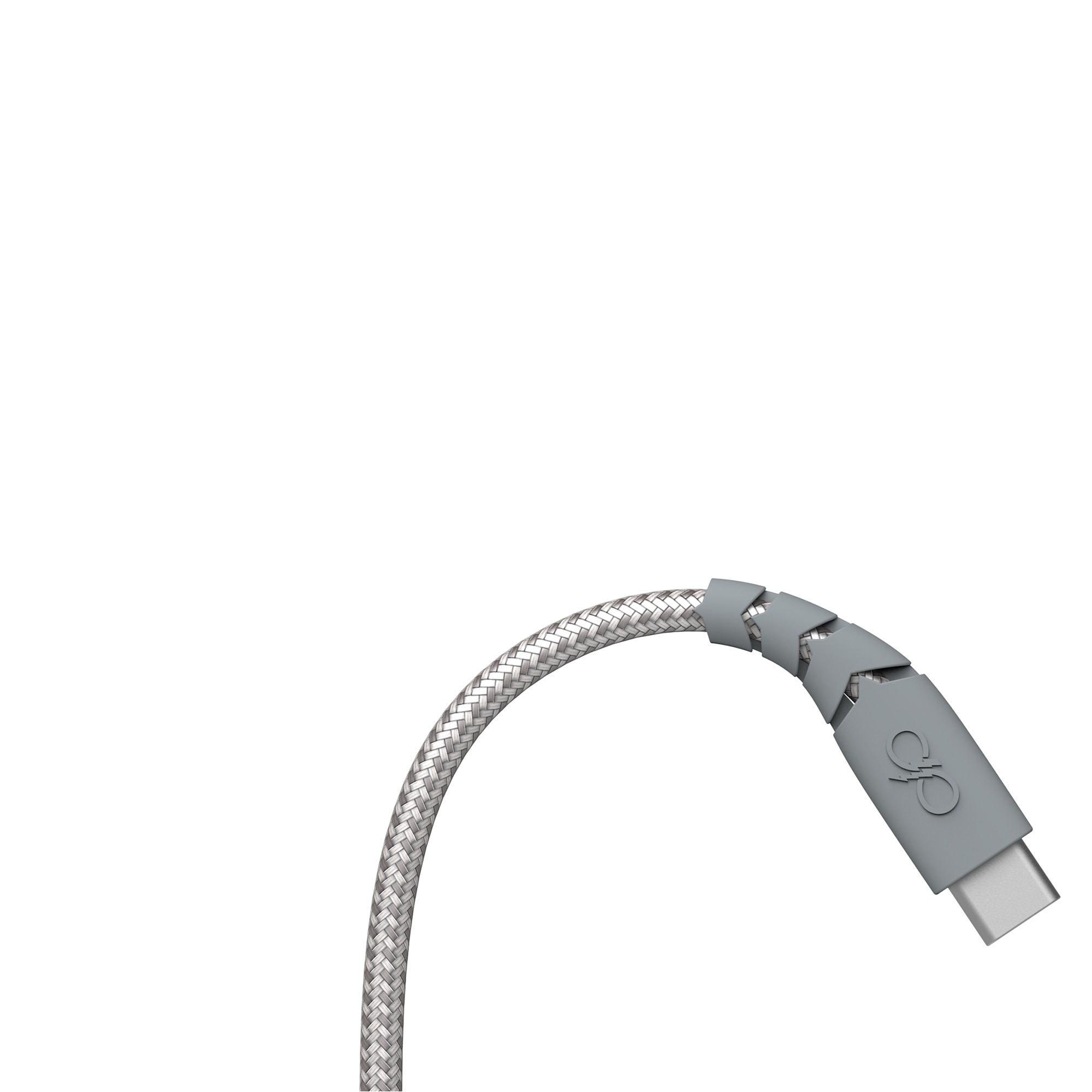 Cable Ultra Reforzado USB A - USB C 1,2 m Gris-4