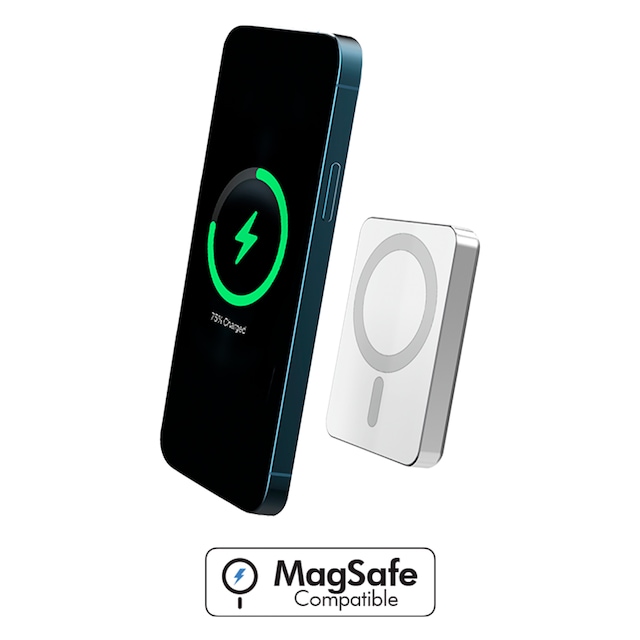 Imagen 0 de Powerbank compatible MagSafe Carga por Inducción 15WK 5000 Mah
