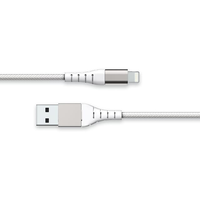 Imagen 0 de Cable Reforzado USB A - USB Lightning 1,2 m