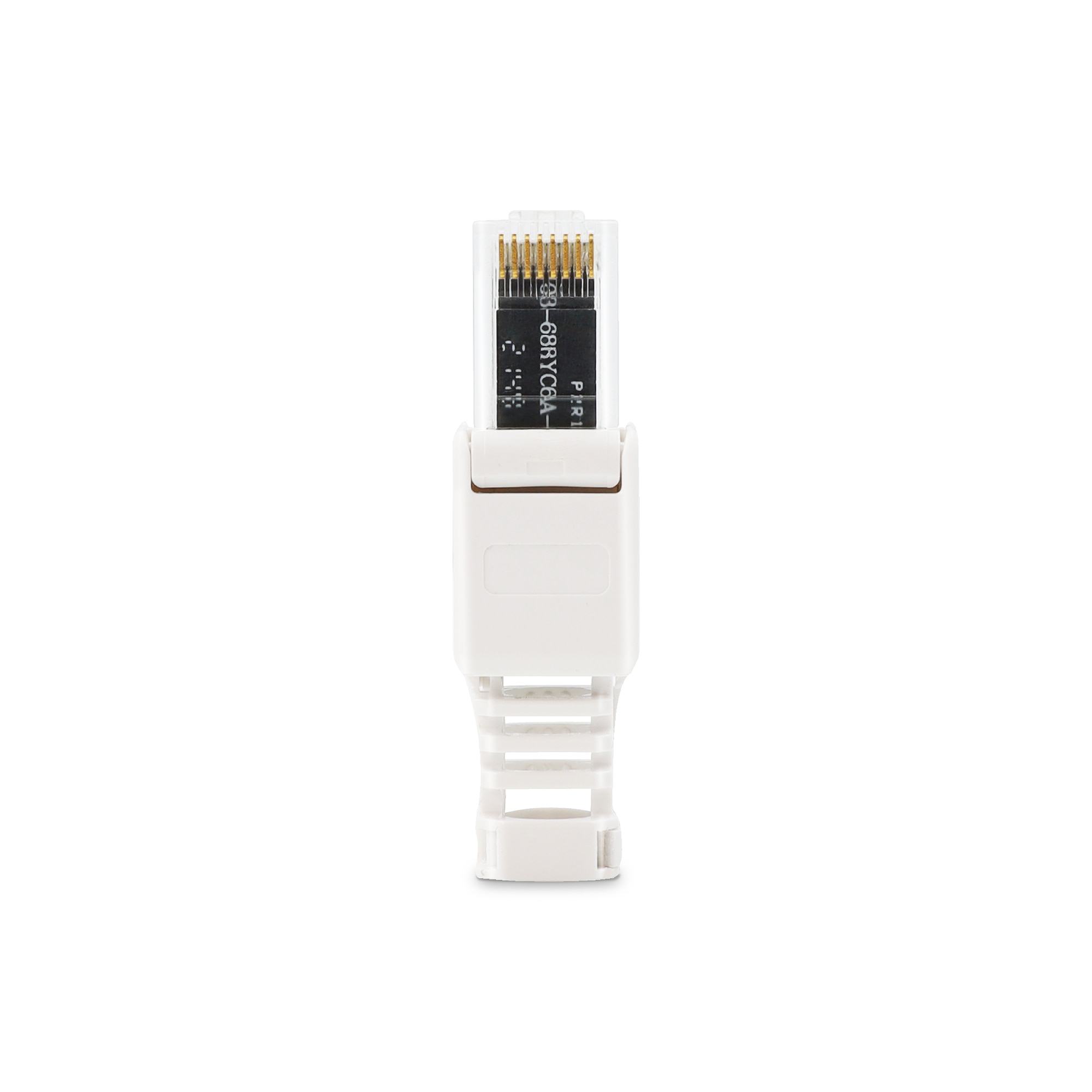 Terminal Ethernet RJ45 Auto Instalable - 4 Uds Blanco-5