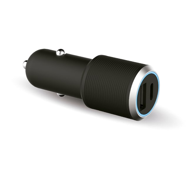 Imagen 0 de Cargador Automóvil Doble USB A+ USB C Power Delivery (12+25W)