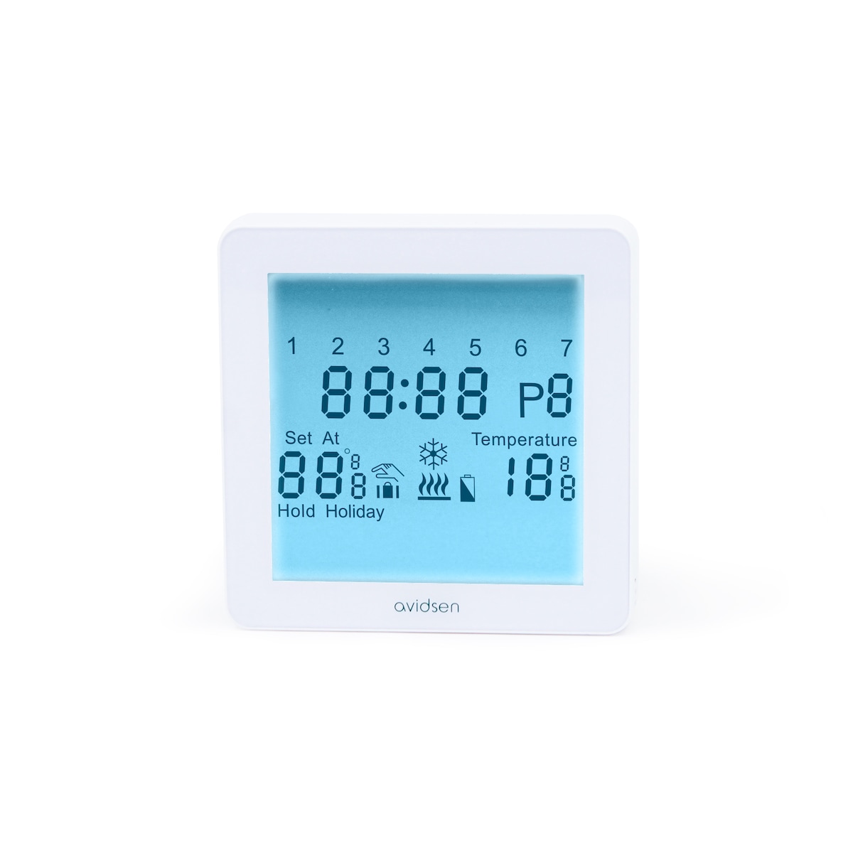 Termostato programable wifi.. Blanco-2