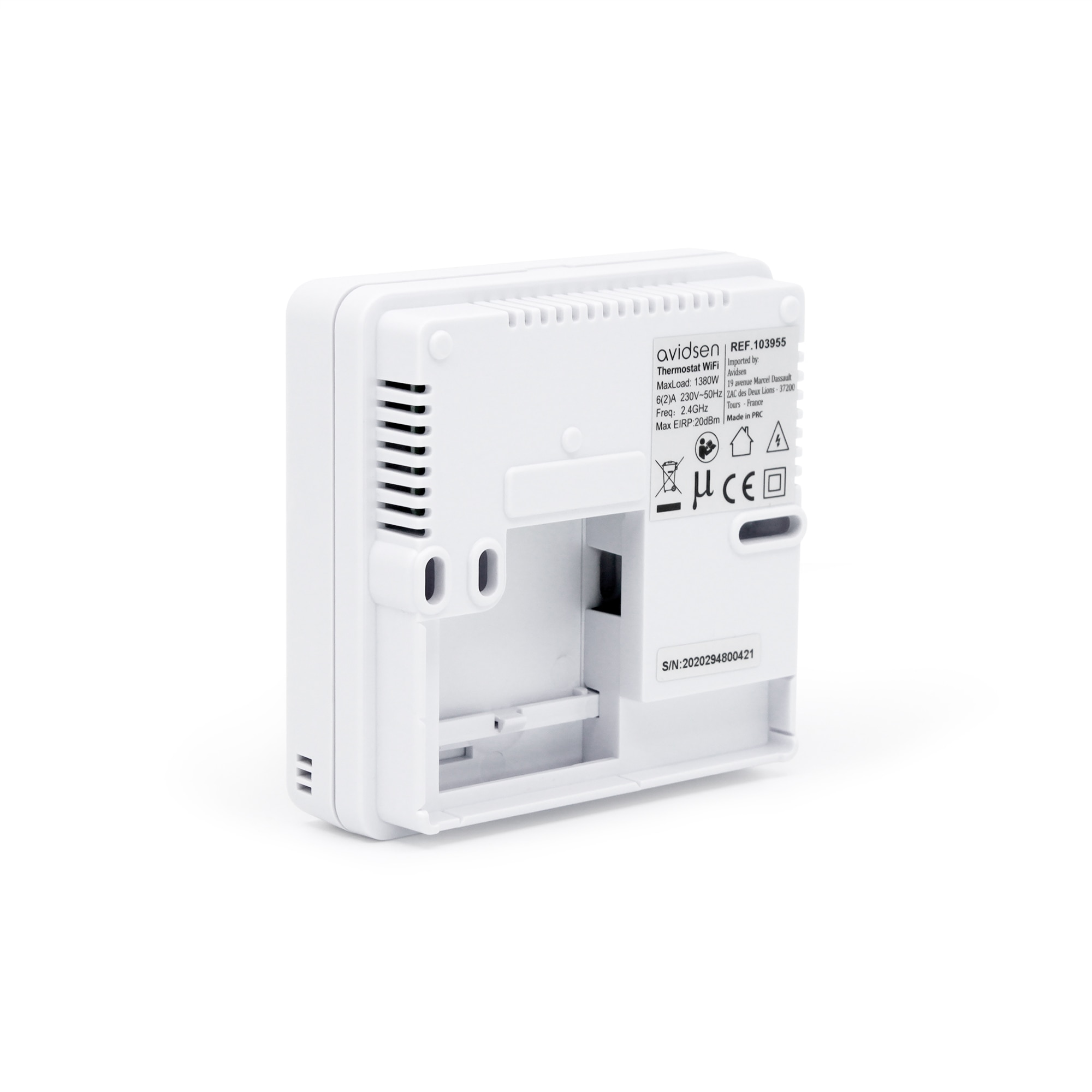 Termostato programable wifi.. Blanco-4