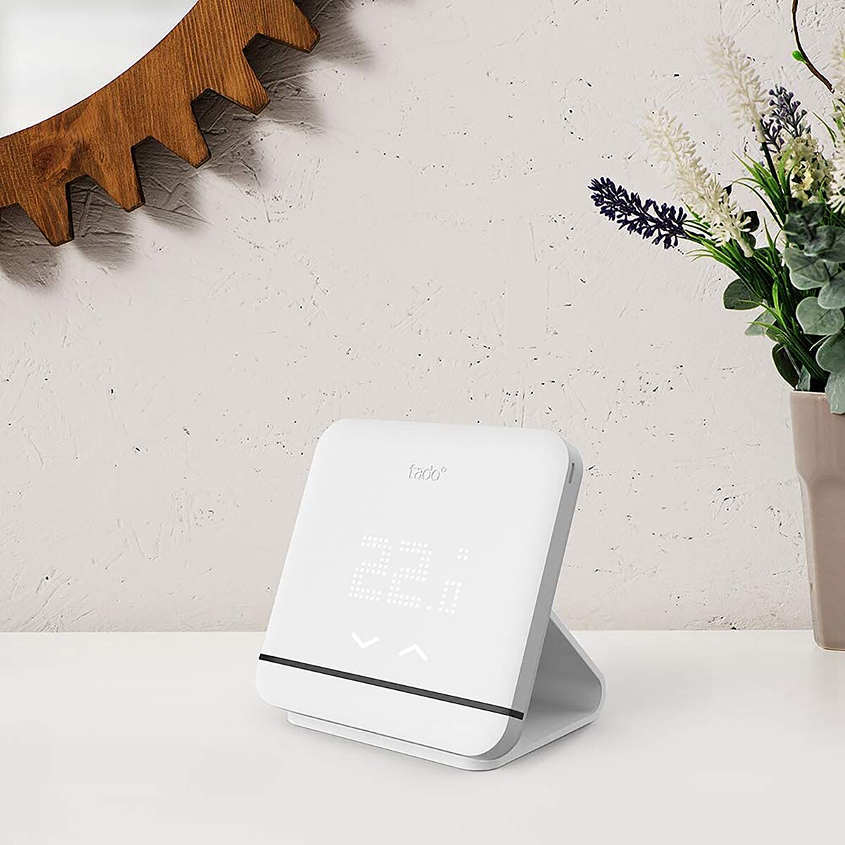 Base para termostato Blanco-5