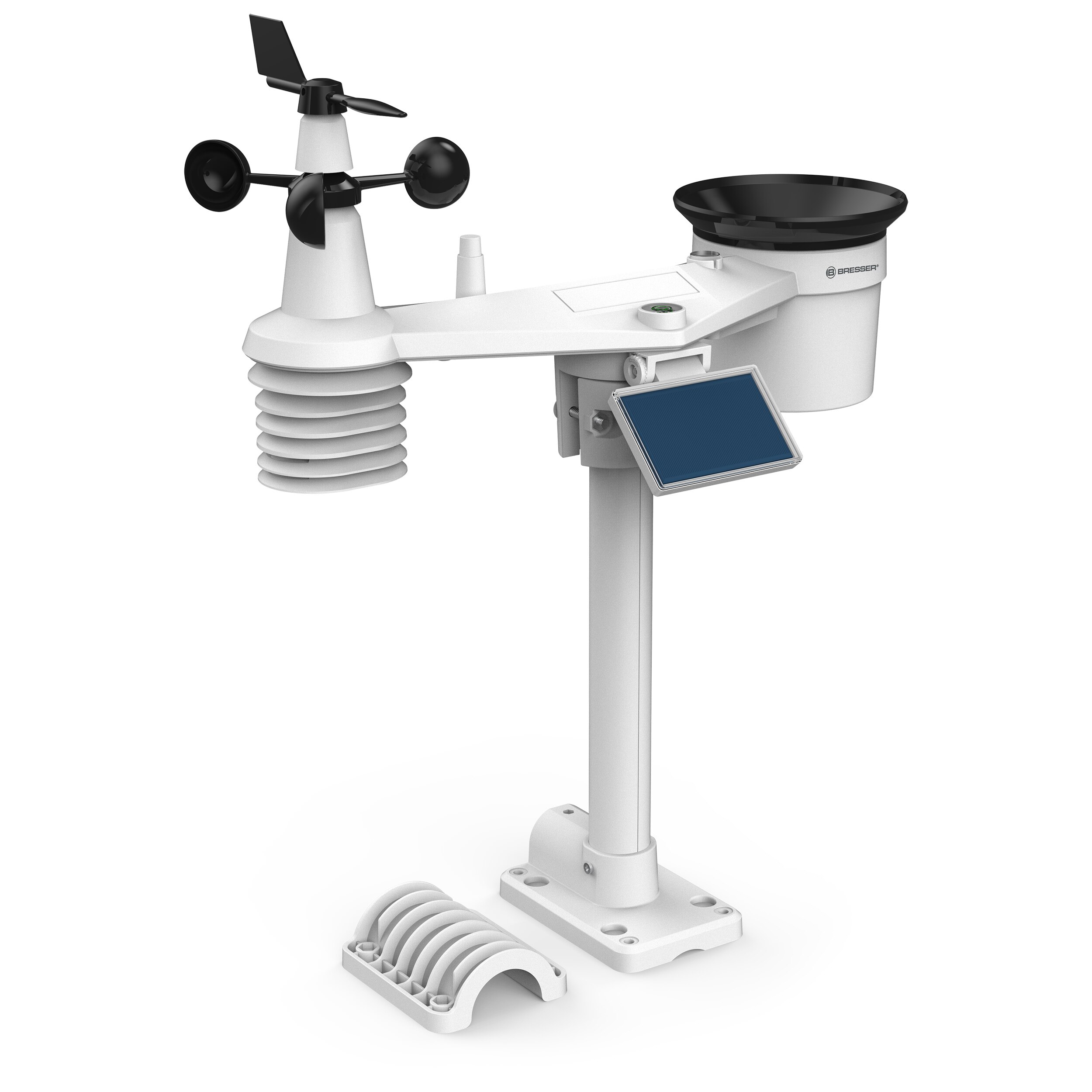 Estación Meteorológica Wi-Fi 4CAST Pro con Multisensor Energía Solar Negro / Blanco-5