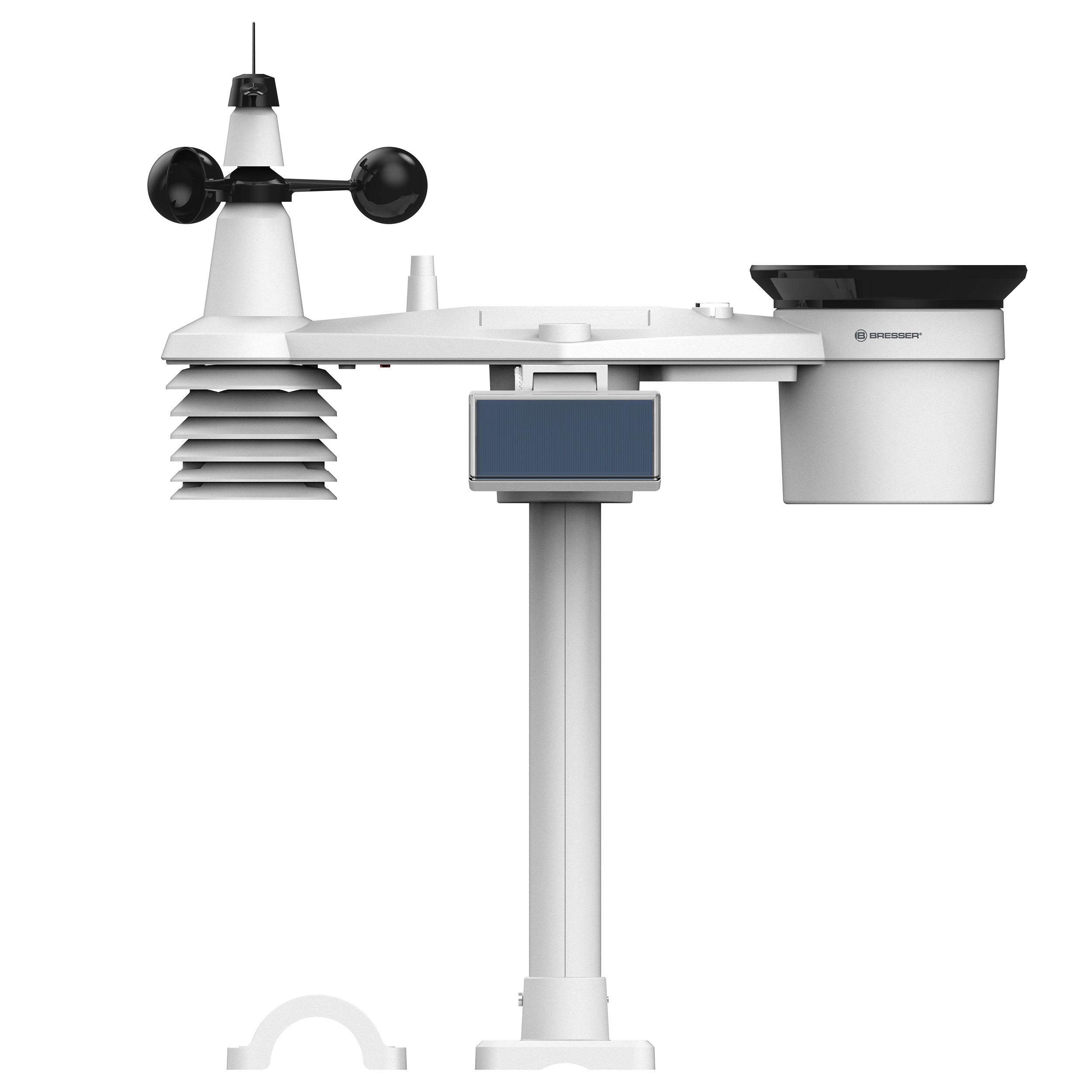 Estación Meteorológica Wi-Fi 4CAST Pro con Multisensor Energía Solar Negro / Blanco-6