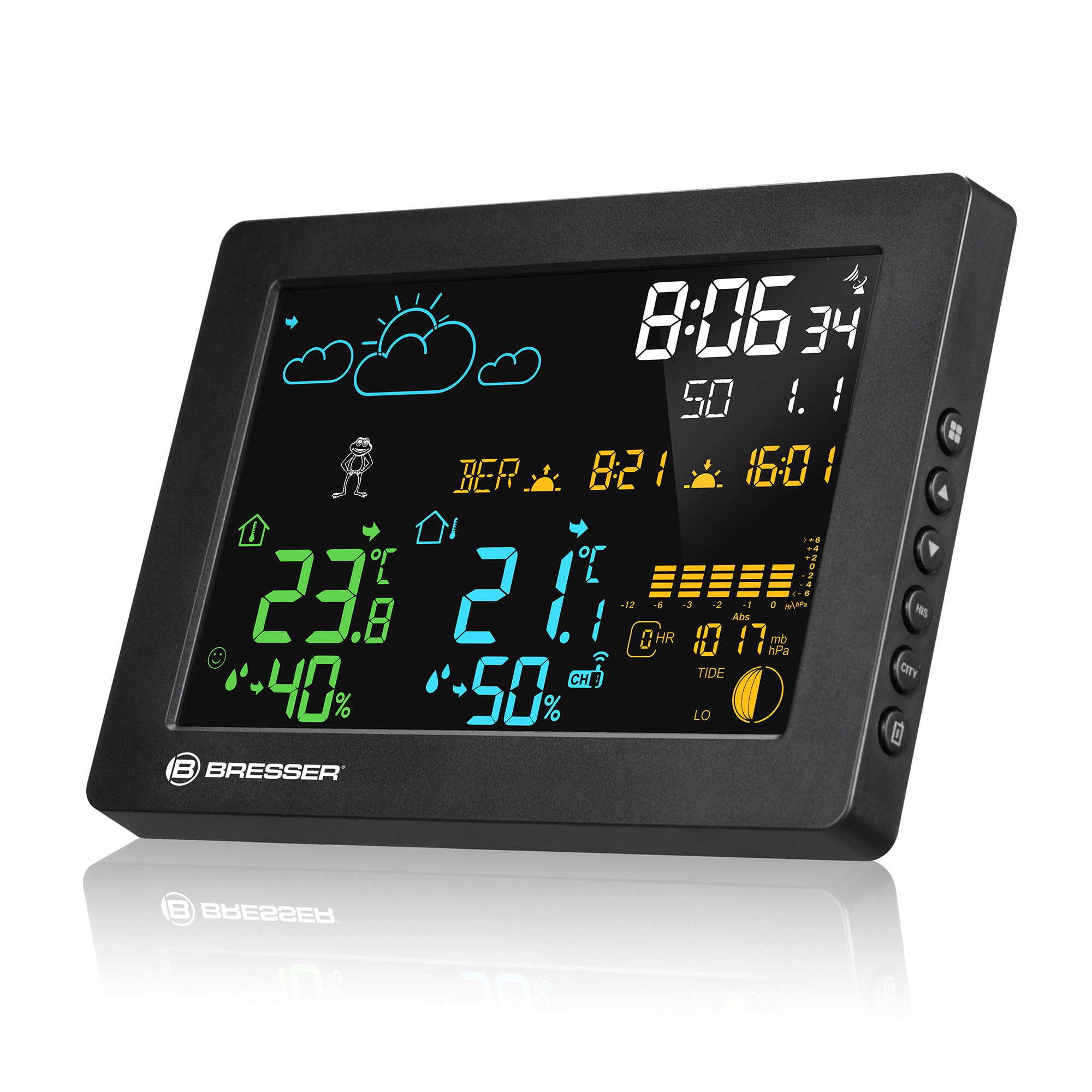 Estación Meteorológica MeteoTemp Baro HZ Negro / Blanco-3