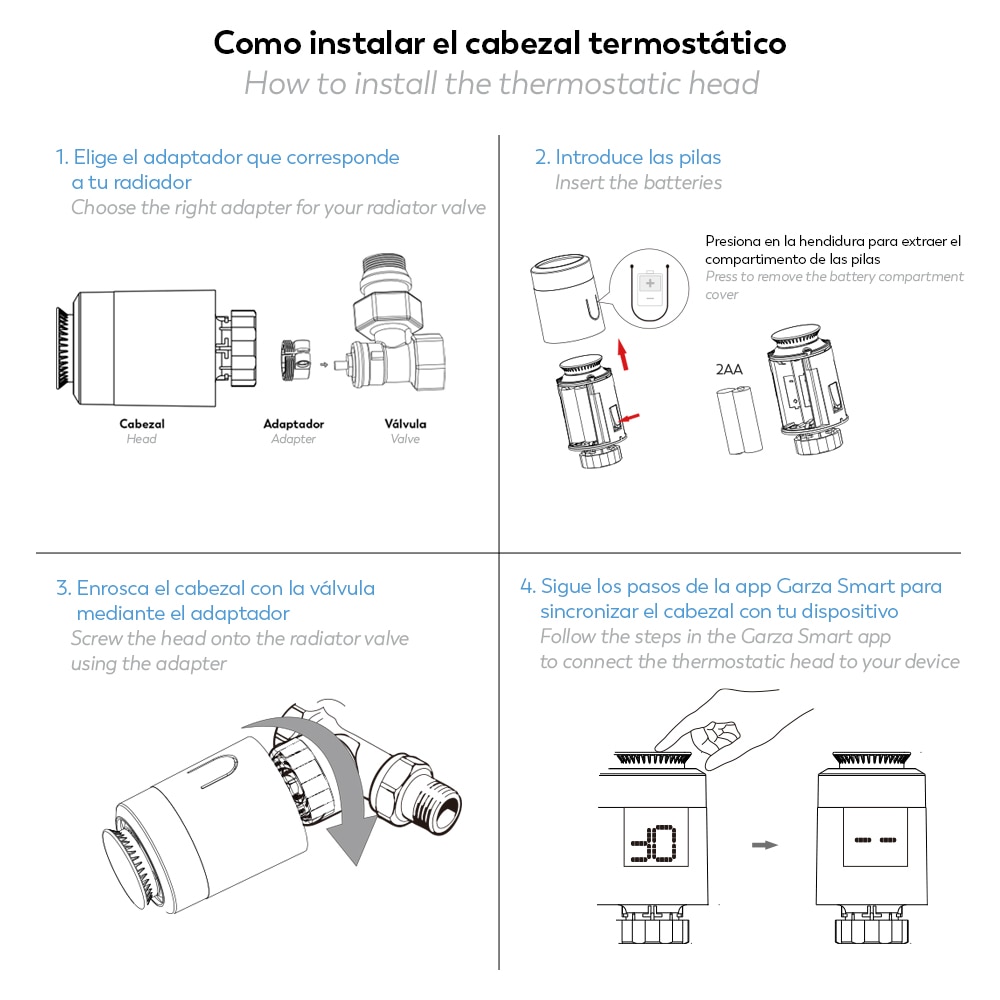 Cabeceira Termostática Wi-Fi Zigbee 3.0 Branco-8
