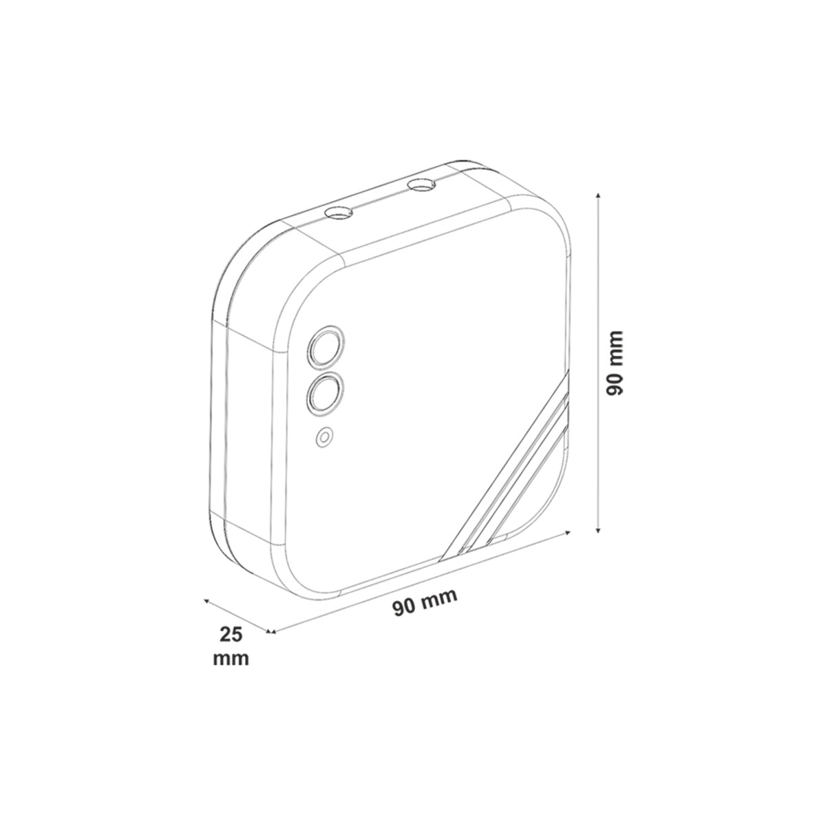Termostato Digital Programable Semanal Portátil Simon Blanco-5