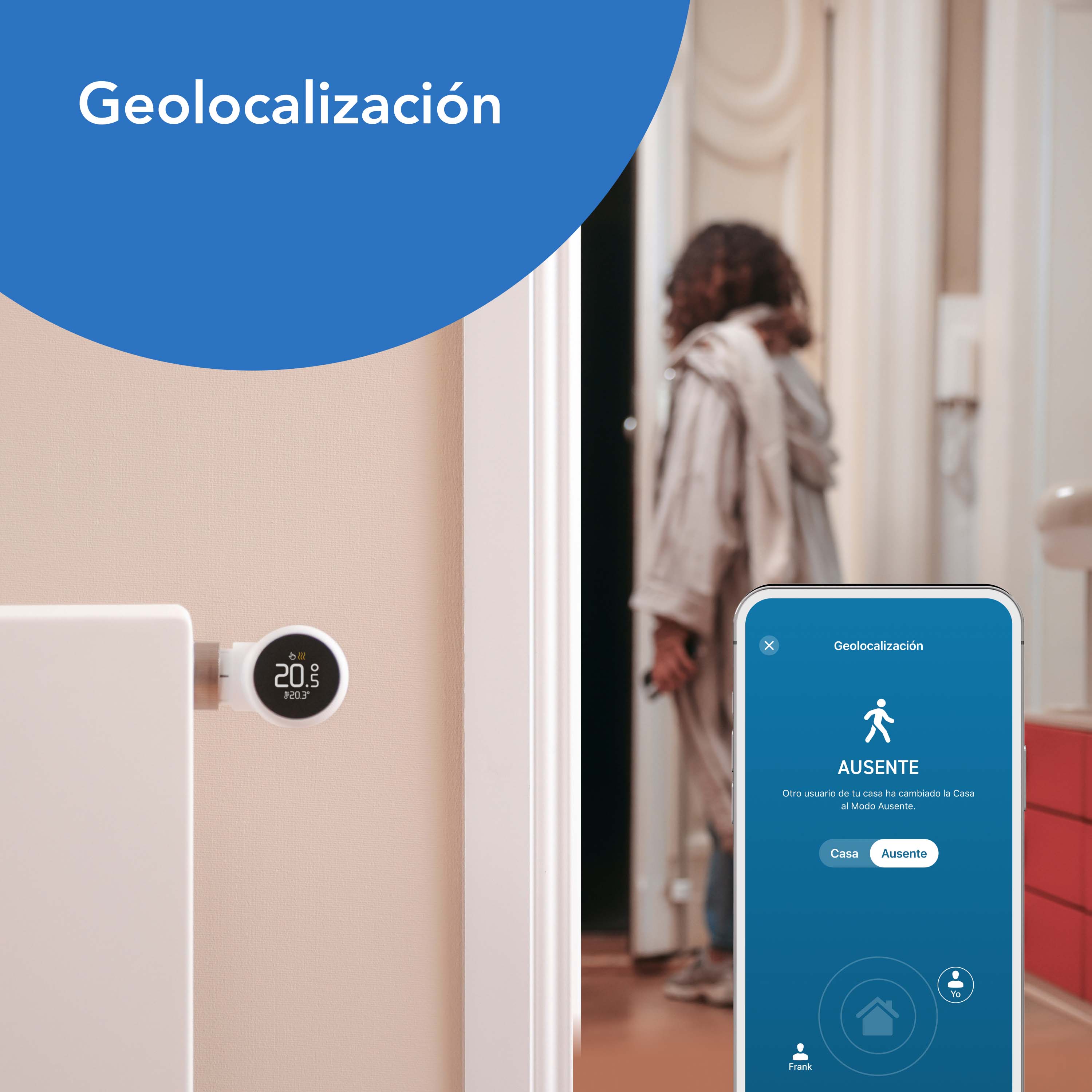 Cabezal Termostático Inteligente X Blanco-8