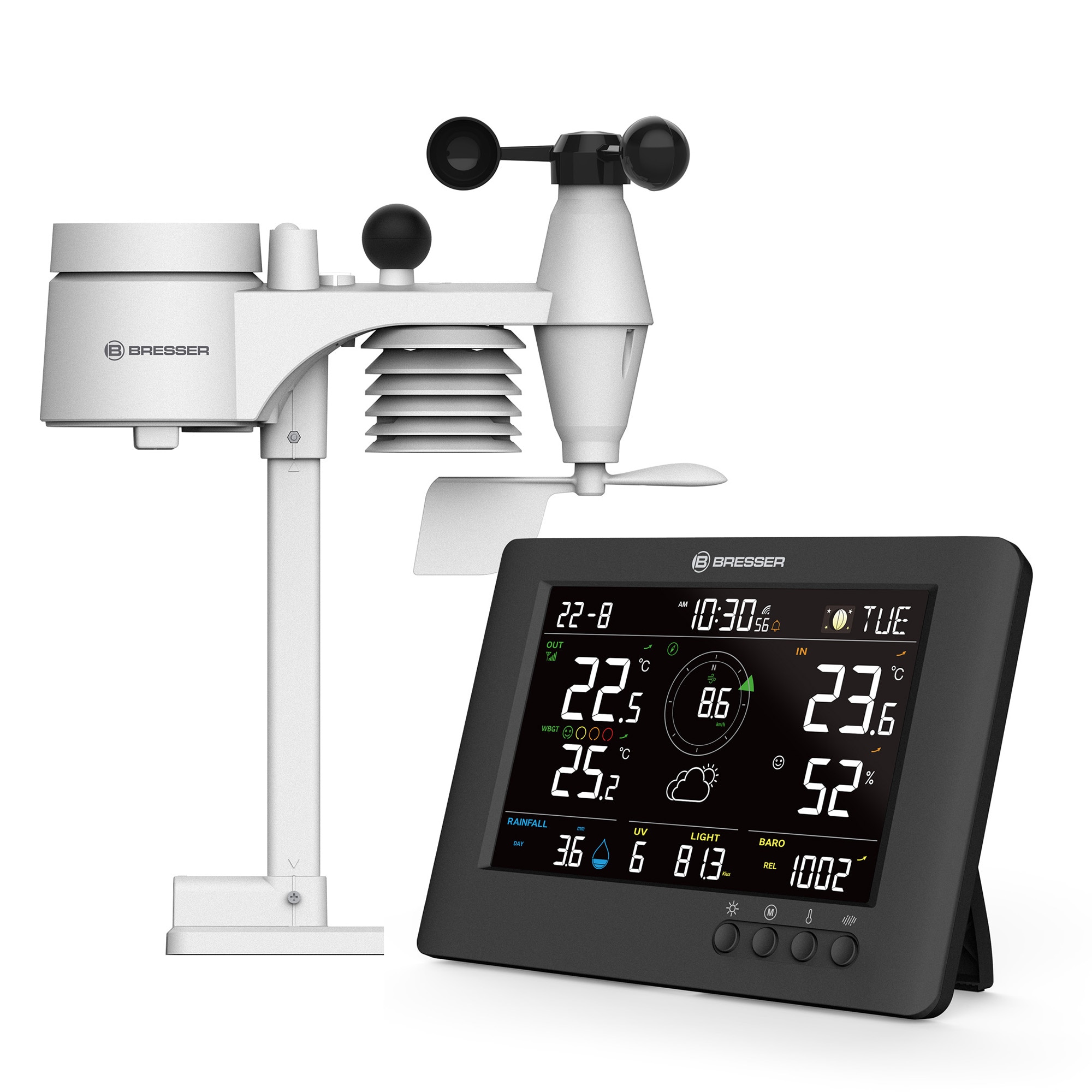 Imagen 0 de Estación Meteorológica 8-en-1 ClearViewTB