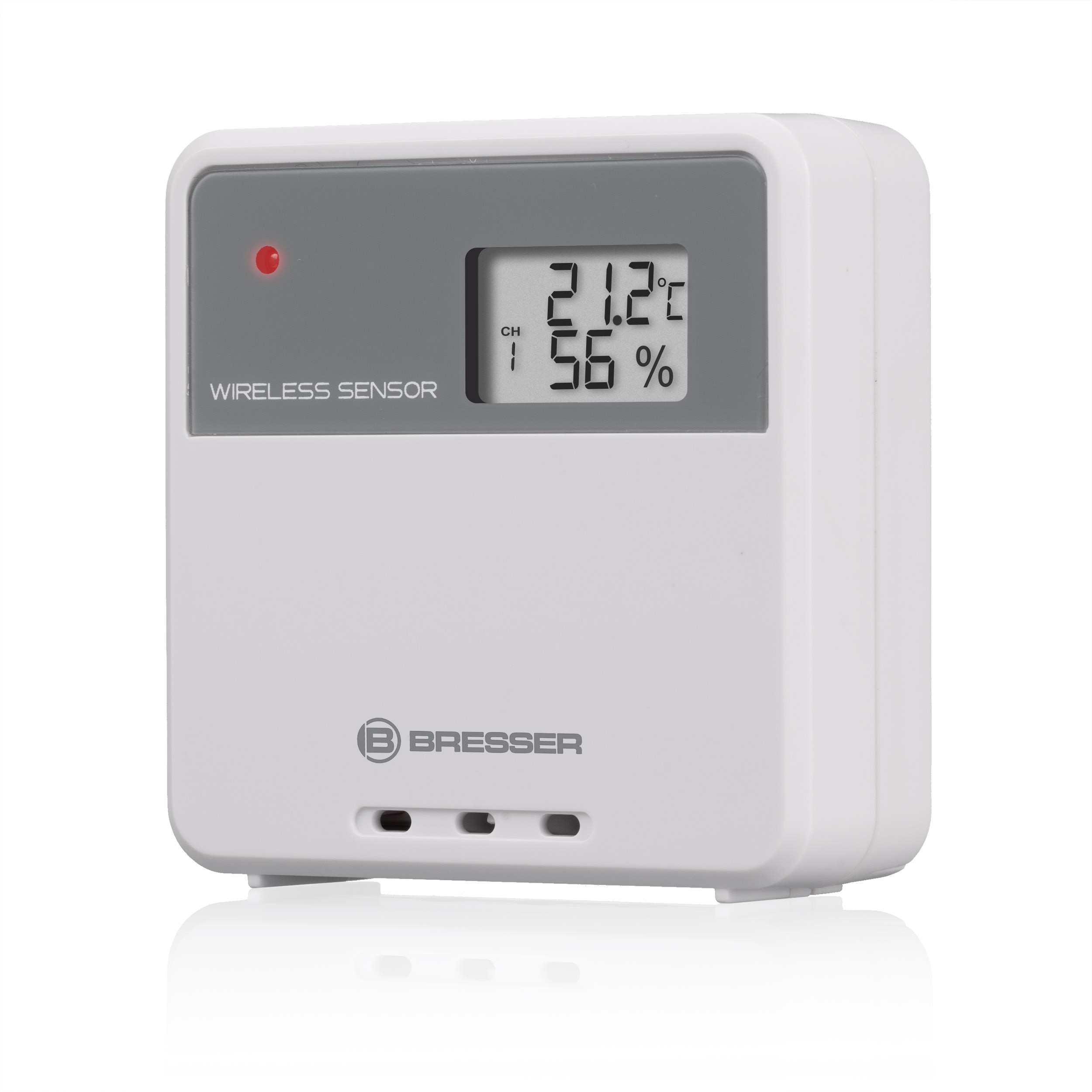 Estación meteorológica de proyección radio MeteoTemp P Negro-4