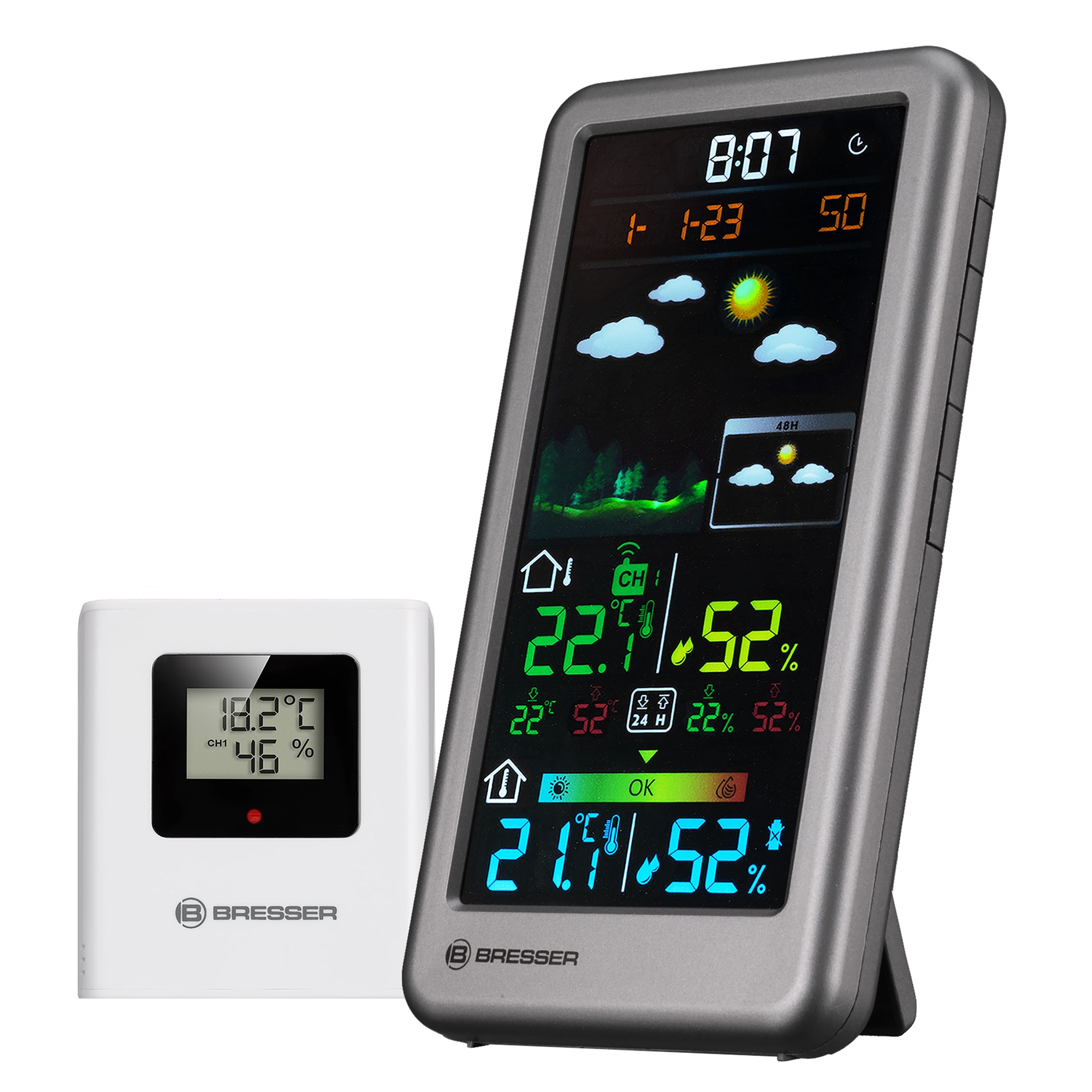 Imagen 0 de Estación Meteorológica Inalámbrica  Neomeo V plata