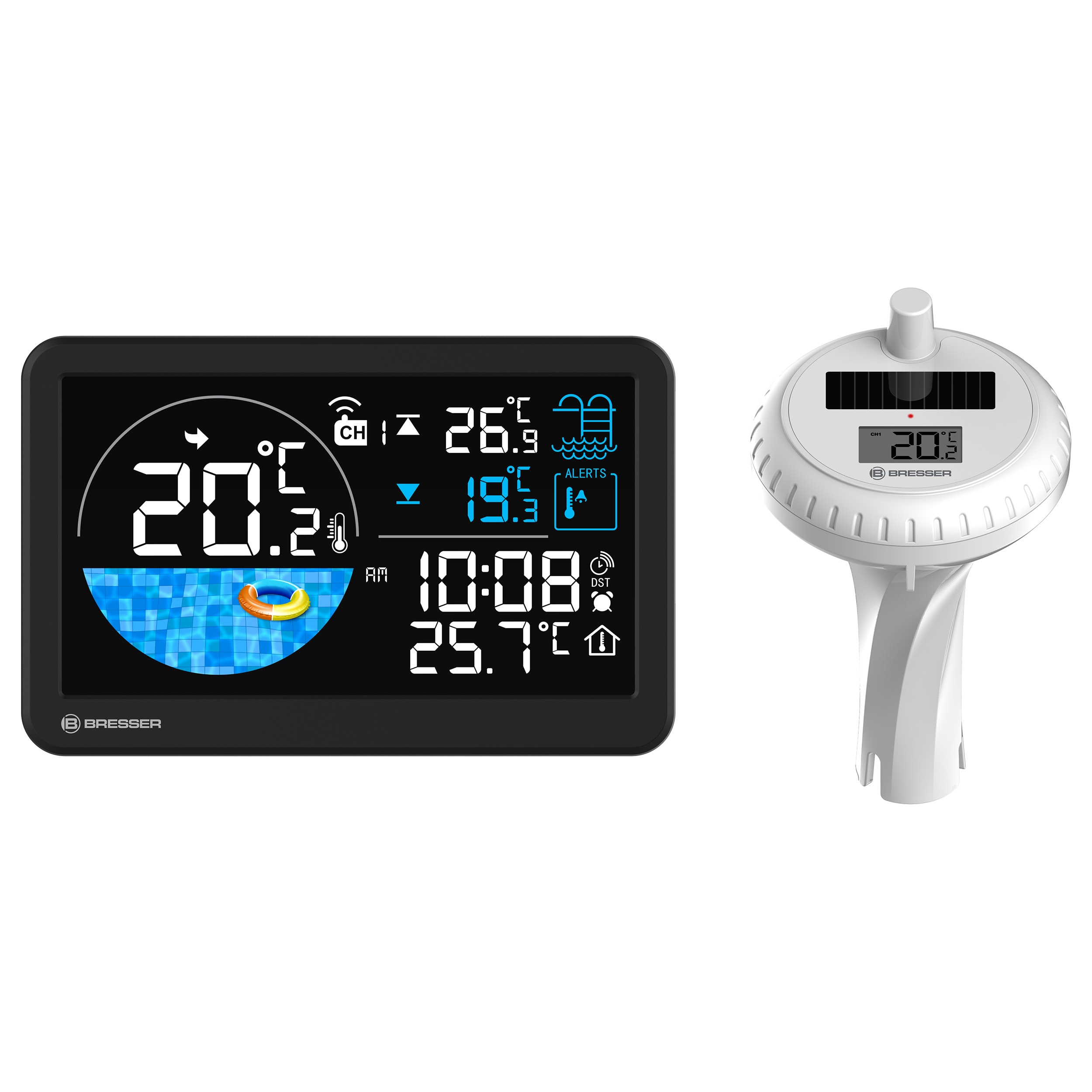 Imagen 0 de Termómetro de piscina inalámbrico