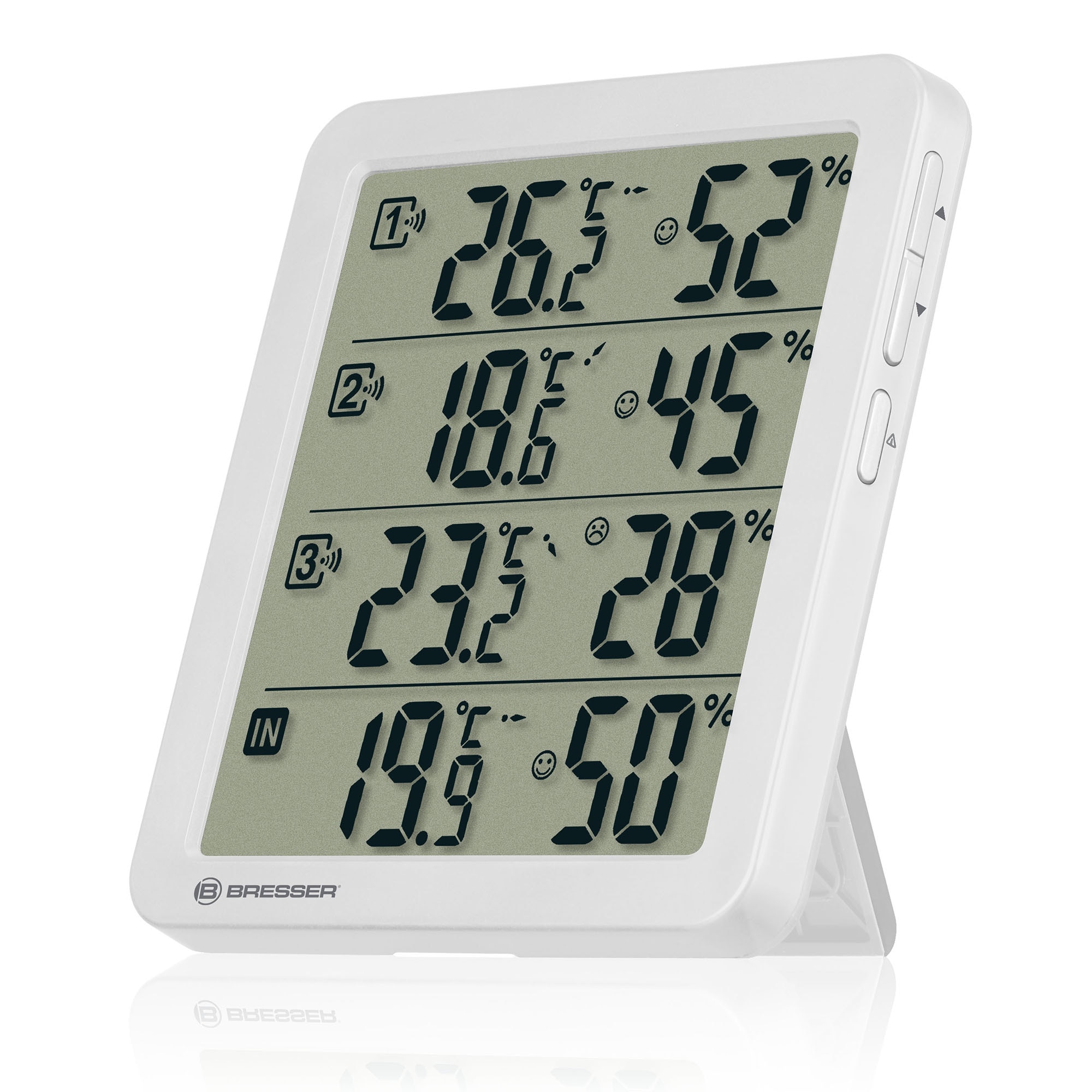 Quadro NV Termómetro e Higrómetro blanco Negro-2