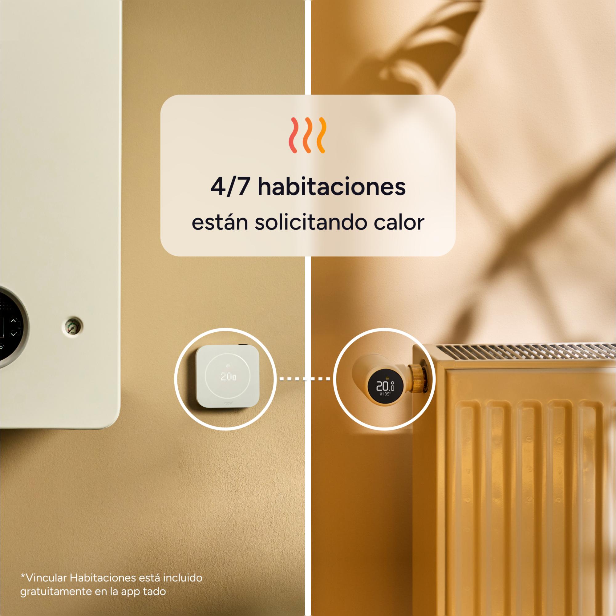 Termostato Inteligente cableado X - Kit de Inicio (2a Gen) Blanco-12