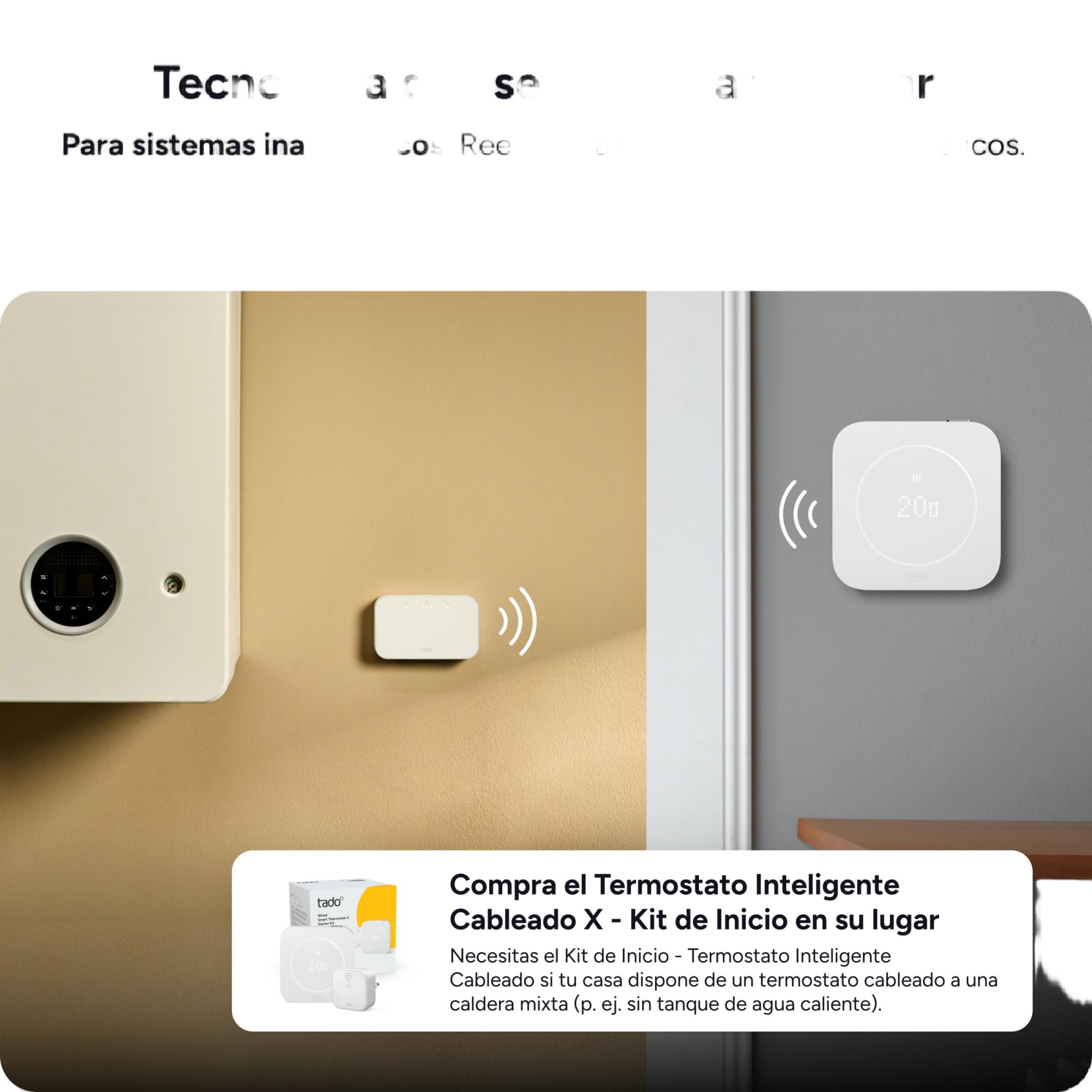 Termostato Inteligente Inalámbrico X - Kit de Inicio (2a Gen) Blanco-11