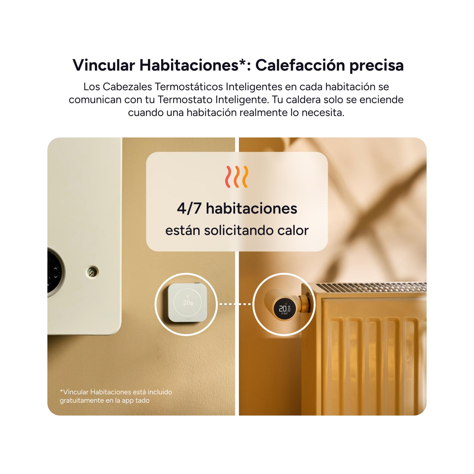 Termostato Inteligente cableado Adicional X (2a Gen) Blanco-9