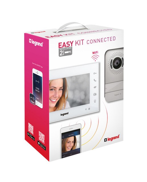 Video portero wifi 7'' Blanco-3