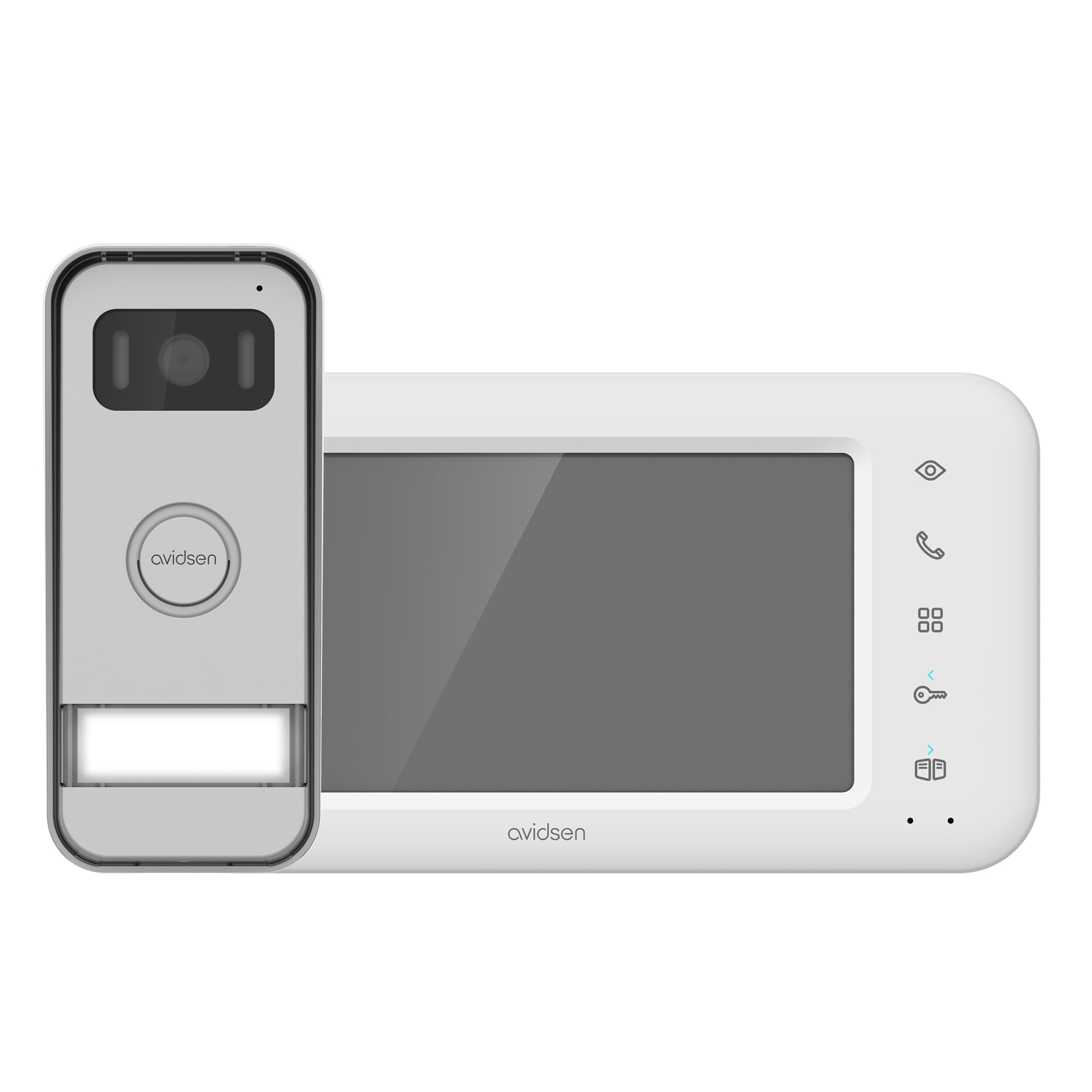 Intercomunicador a Cores Elia - 7'' Branco-3