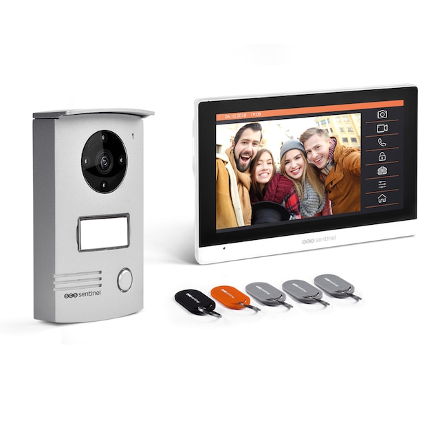 Imagen 0 de Videoportero con cable VisioDoor+ 18 cm (7") con Placas RFID