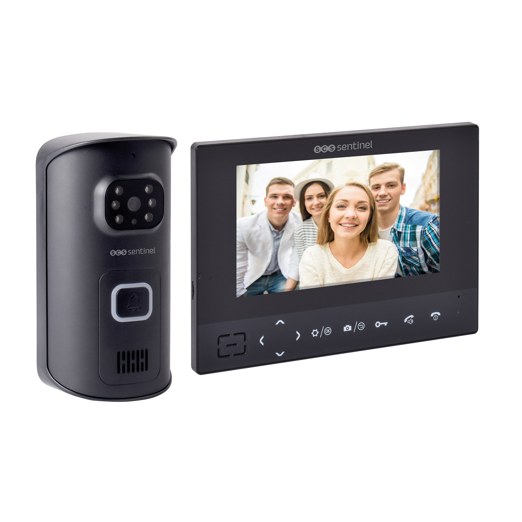 Imagem 0 de Videoporteiro sem Fios AirVisio 200 m 18 cm (7")