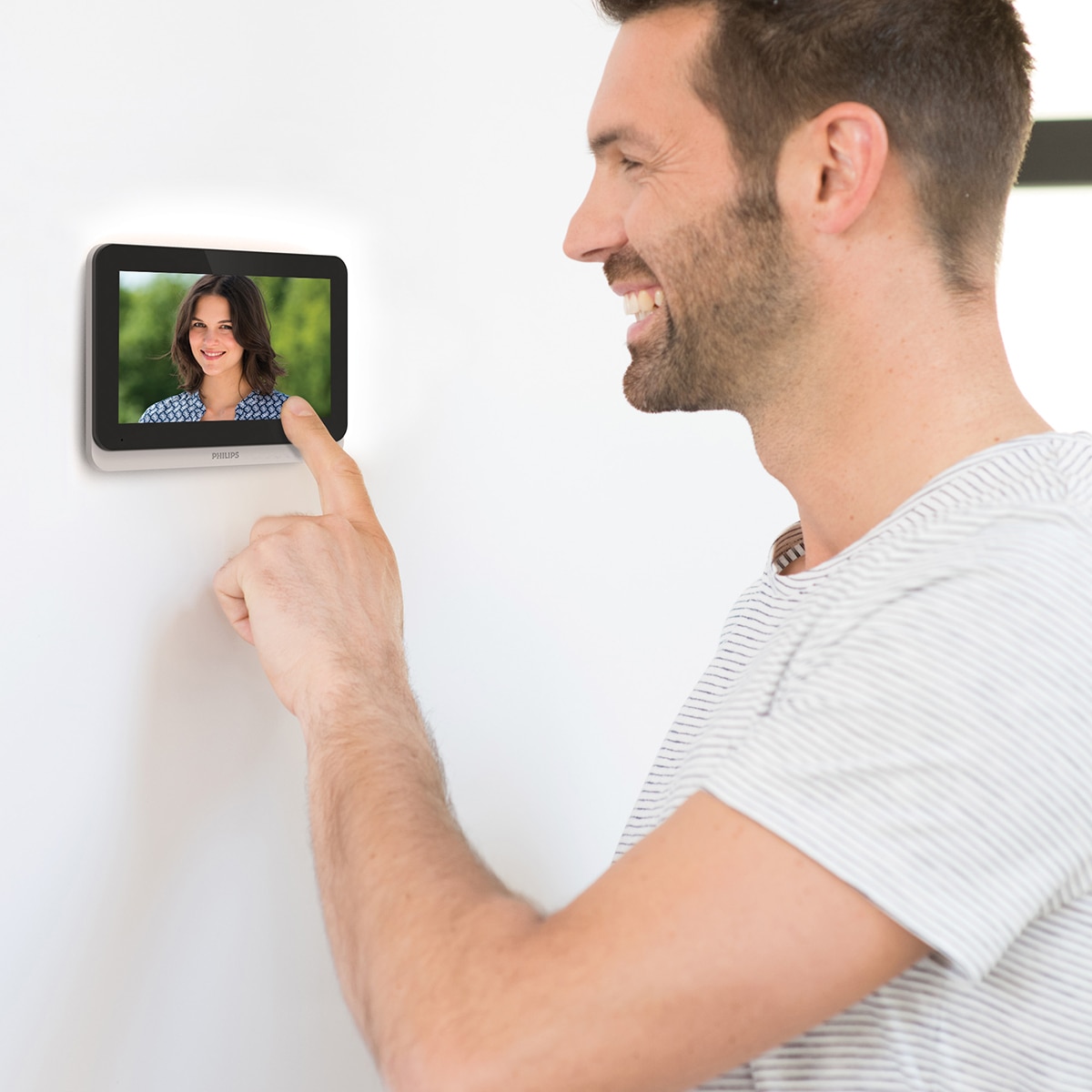 Videoportero Táctil ultraplano Philips Lite 2 4