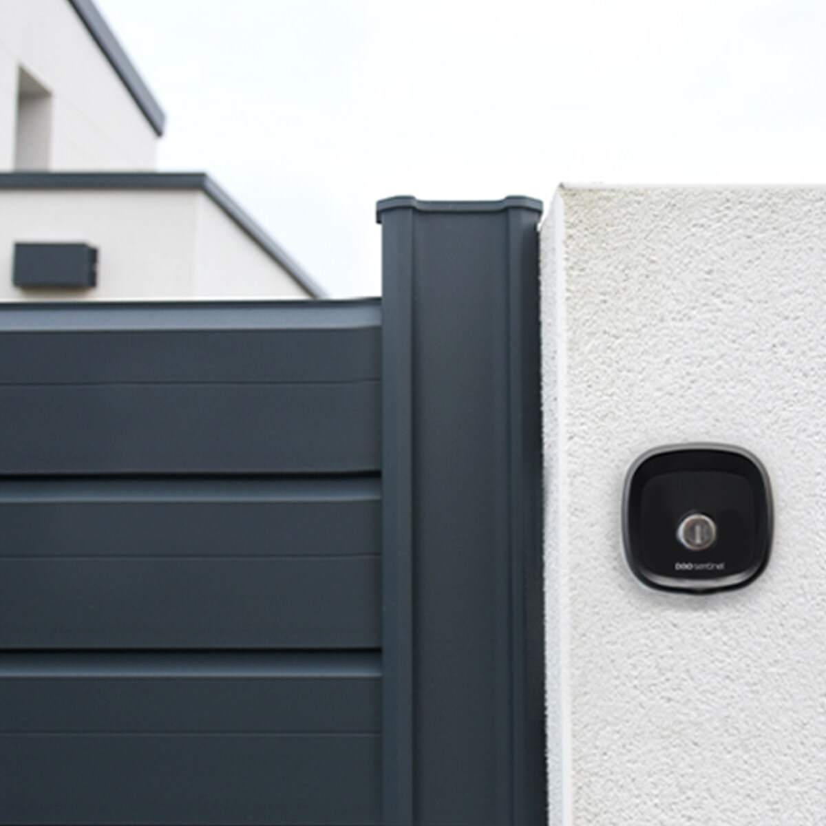 Interruptor de llave para cancelas KeyGate sin cable Gris-4