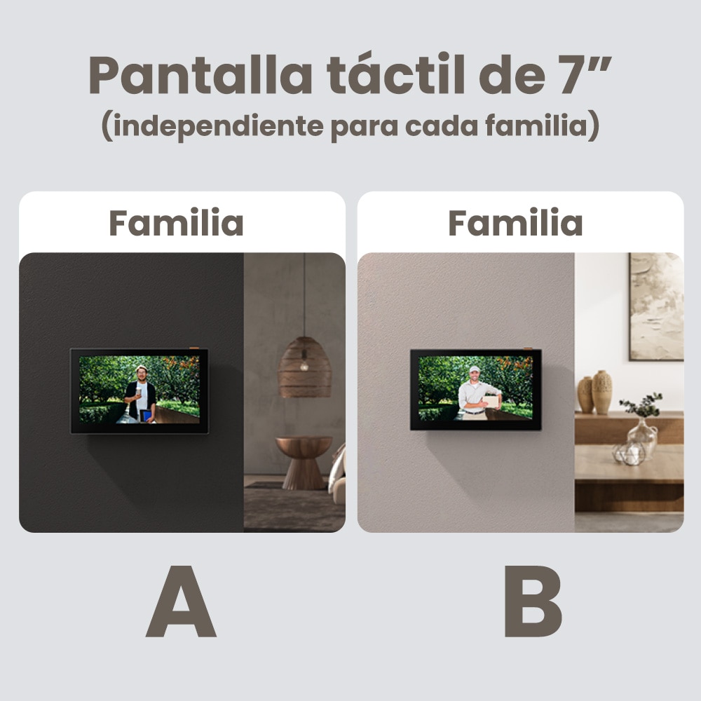 Videoportero Ezviz HP7 2 Pantallas Negro-14