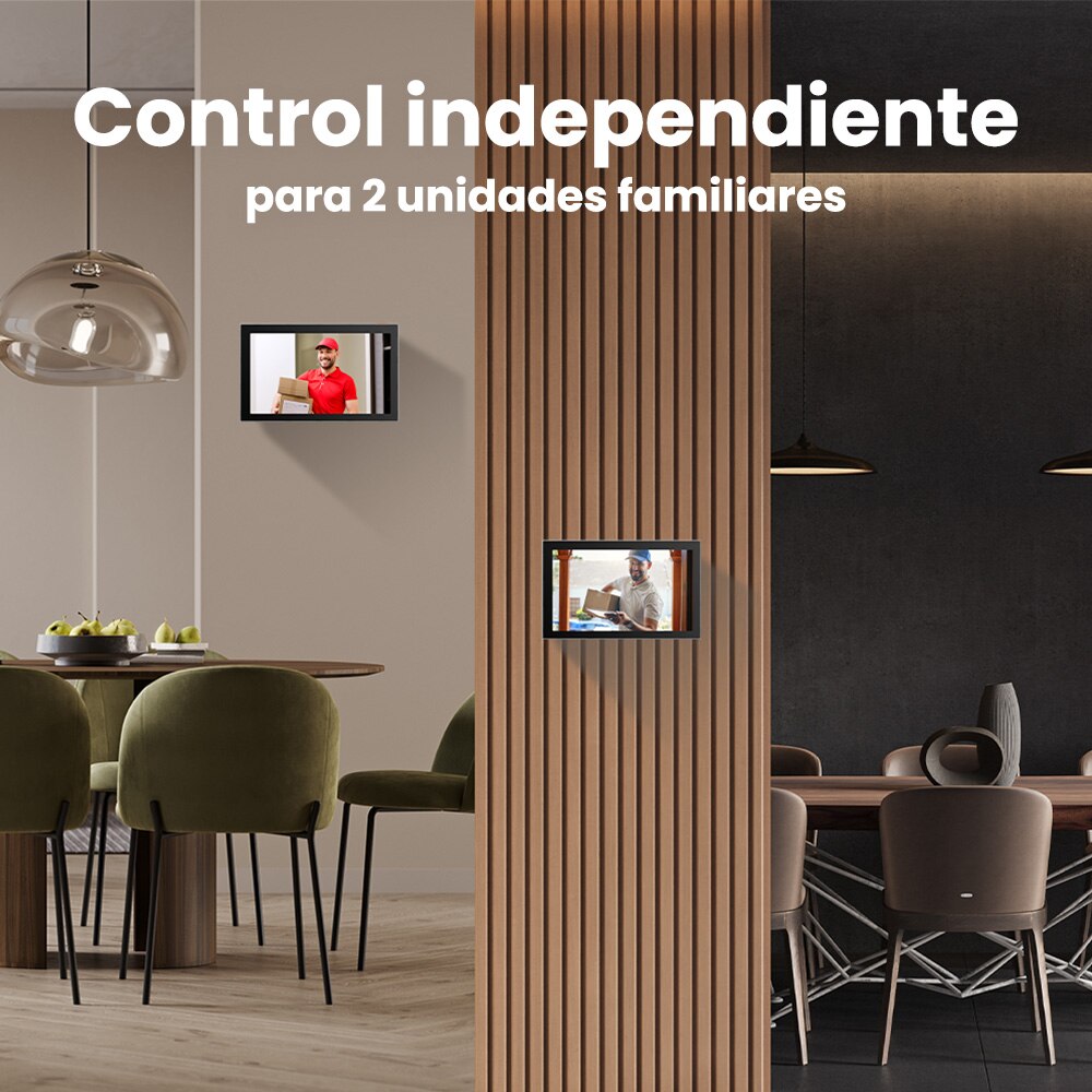 Videoportero Ezviz HP7 2 Pantallas Negro-18
