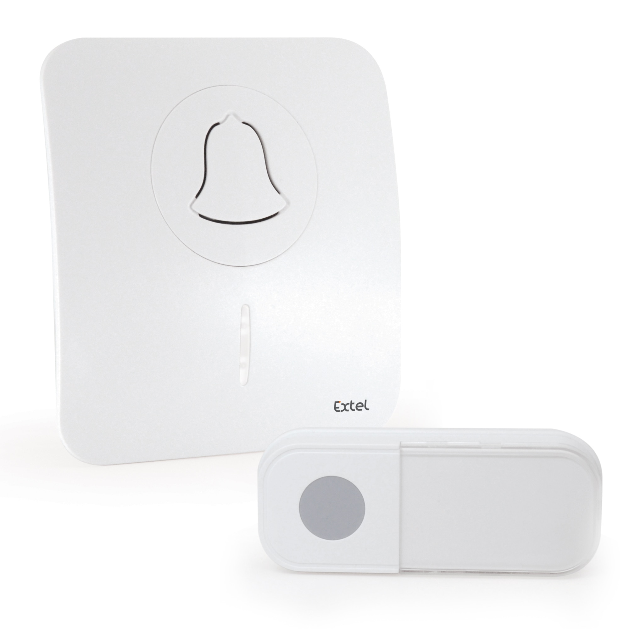 Campainha sem Fios com Flash - 85 dB Branco-1