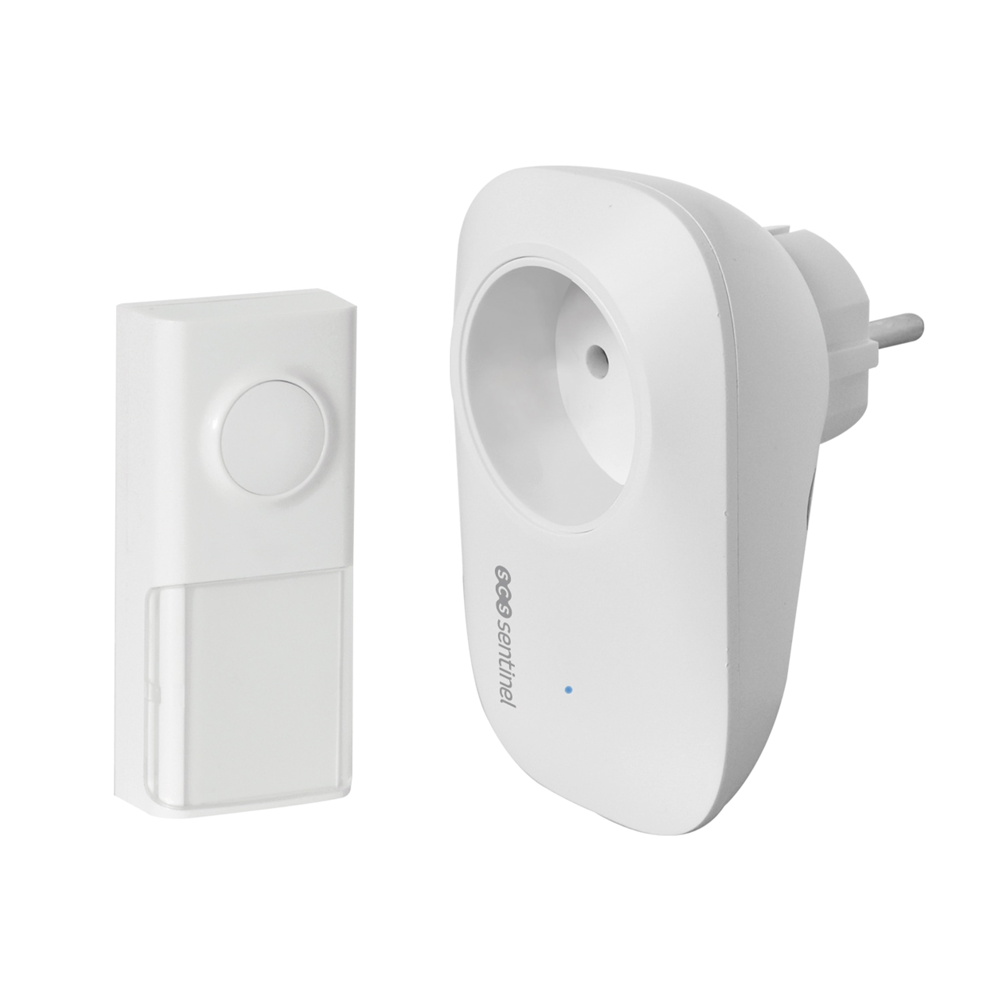 Imagem 0 de Campainha sem Fios Conectável à Tomada, sem Pilhas, 100 m EcoBell Plug 100 m