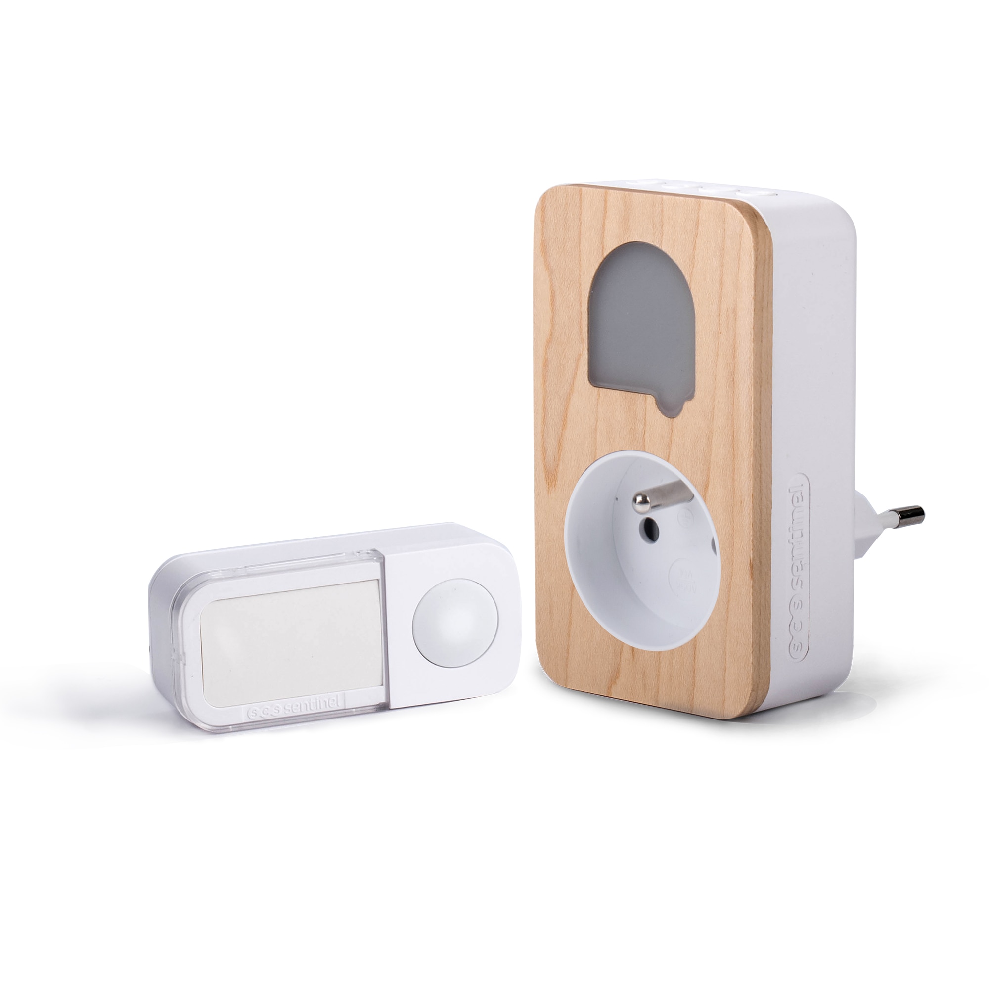 Imagem 0 de Campainha sem Fios Conectável à Tomada e sem Pilhas 150 m Sone+ Cosy