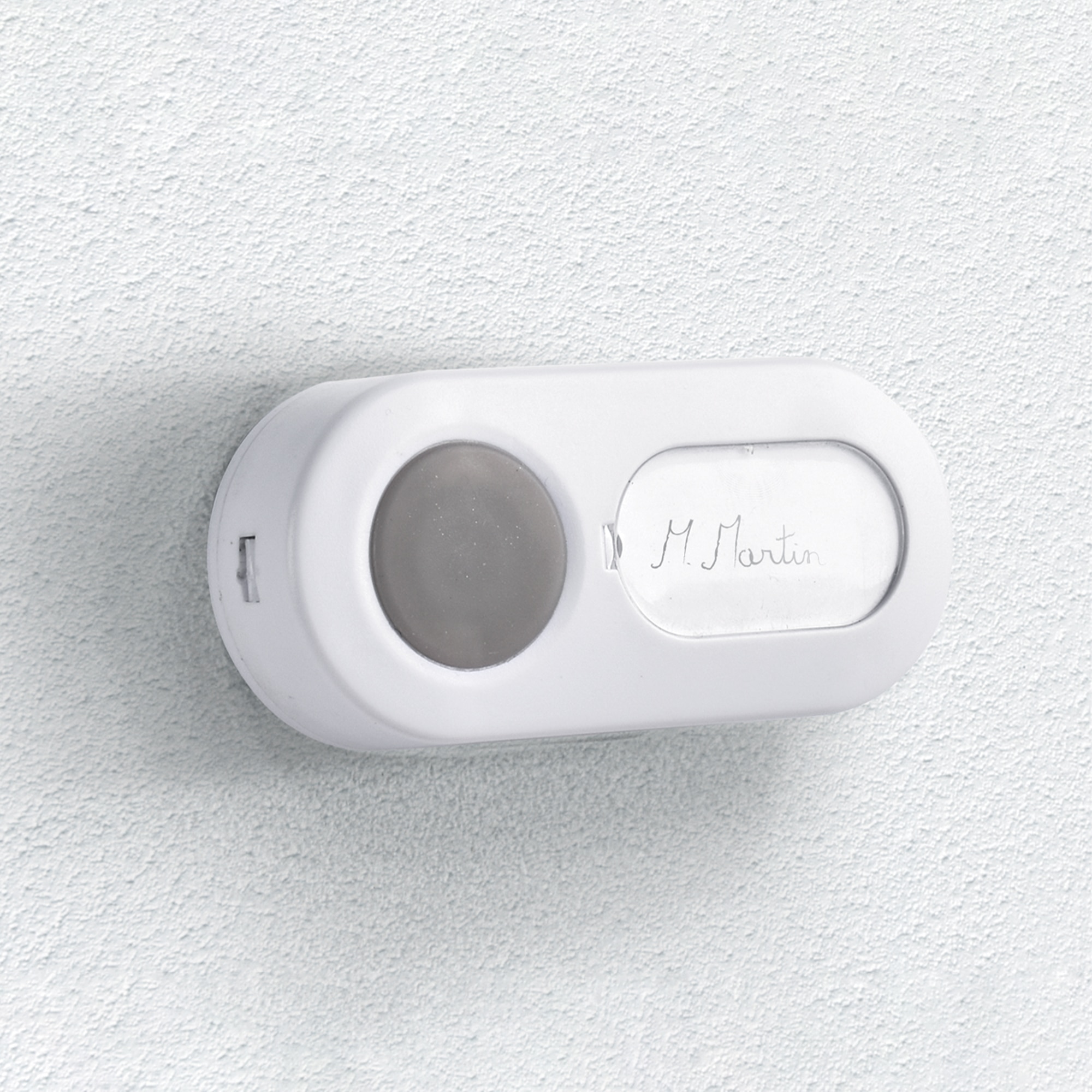 Campainha sem Fios e a Pilhas OneBell 100 m Branco-3