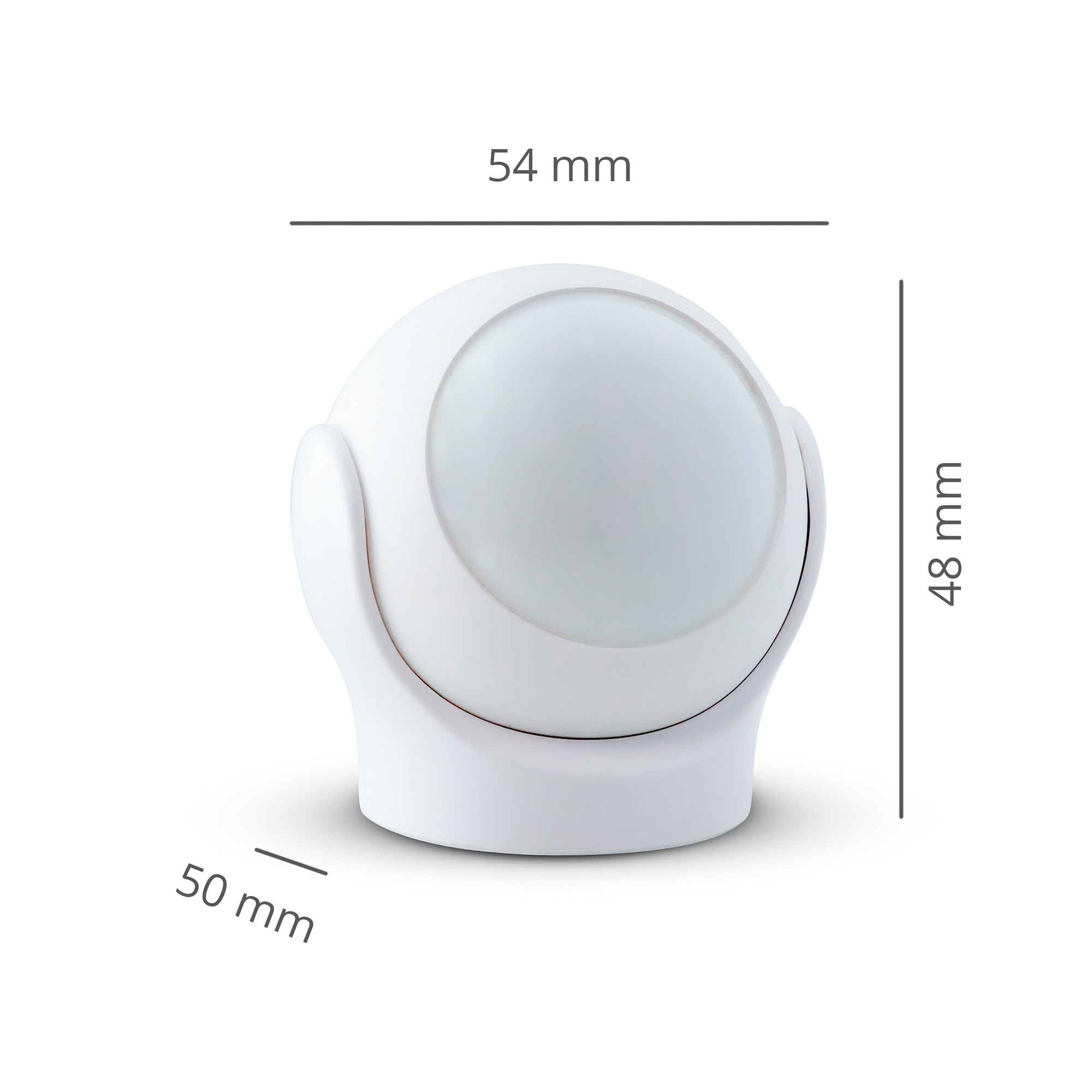 Detector de Movimiento Inteligente sin Cable Zigbee Pack 2 Uds Blanco-3
