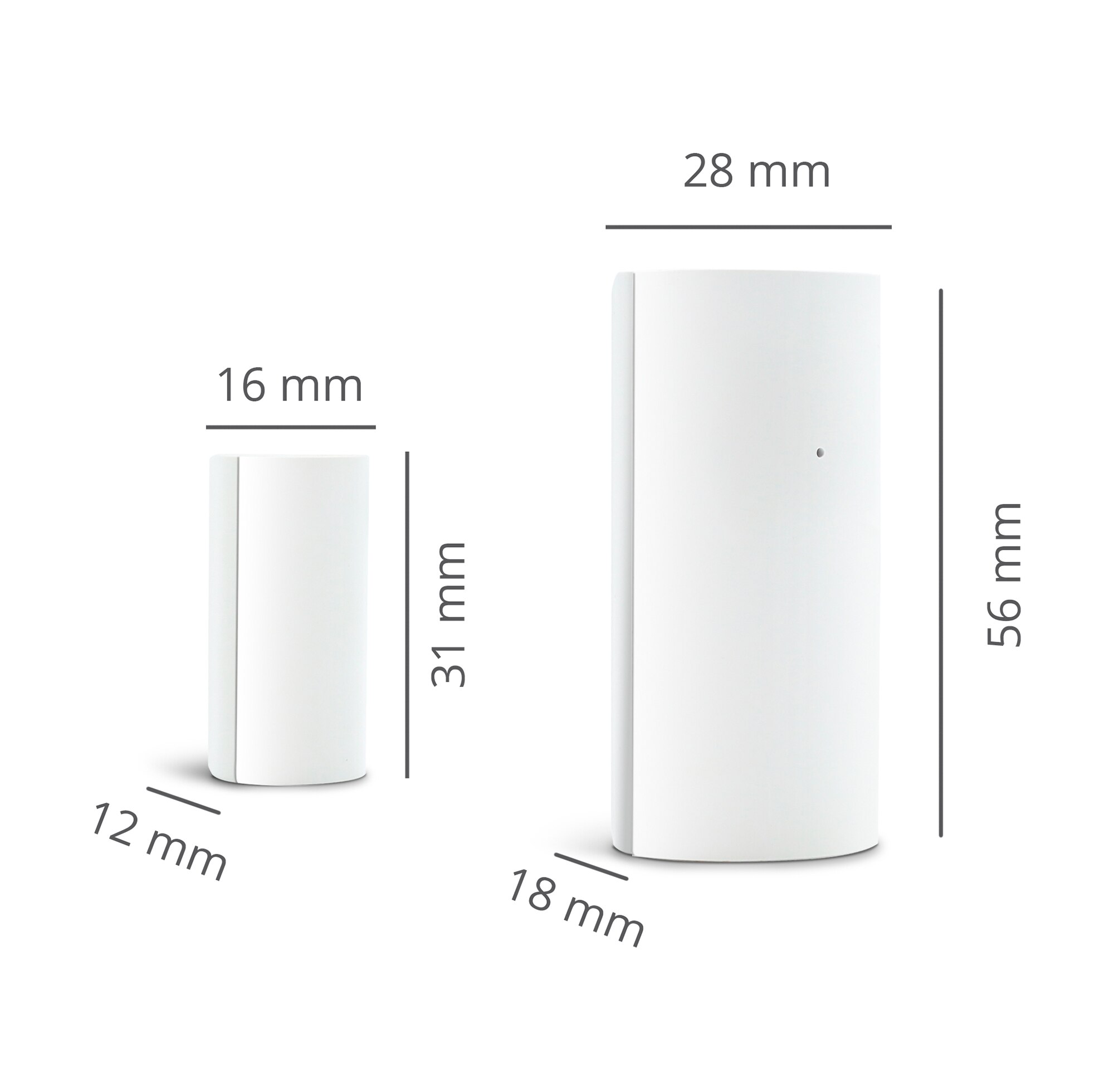 Detector de Apertura Inteligente sin Cable Zigbee Blanco-8
