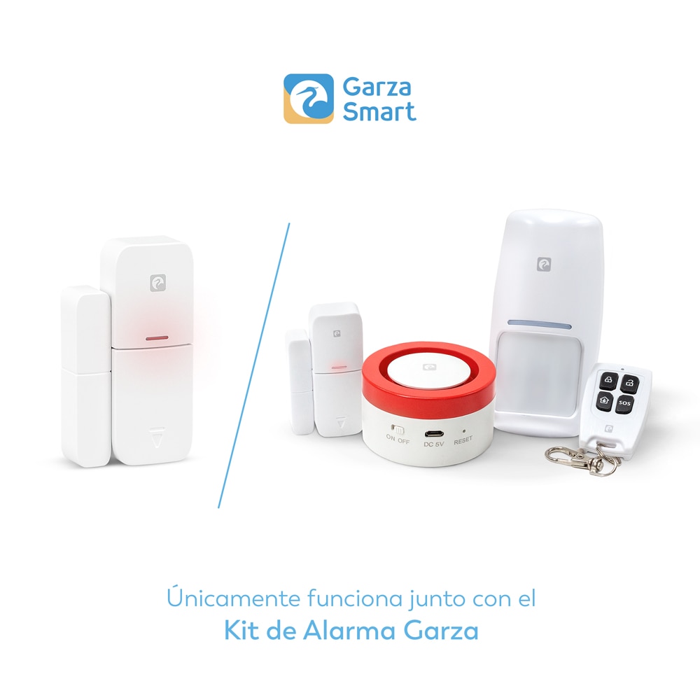 Sensor Wi-Fi Apertura Puertas y Ventanas para Kit Seguridad Inteligente x2 Blanco-4